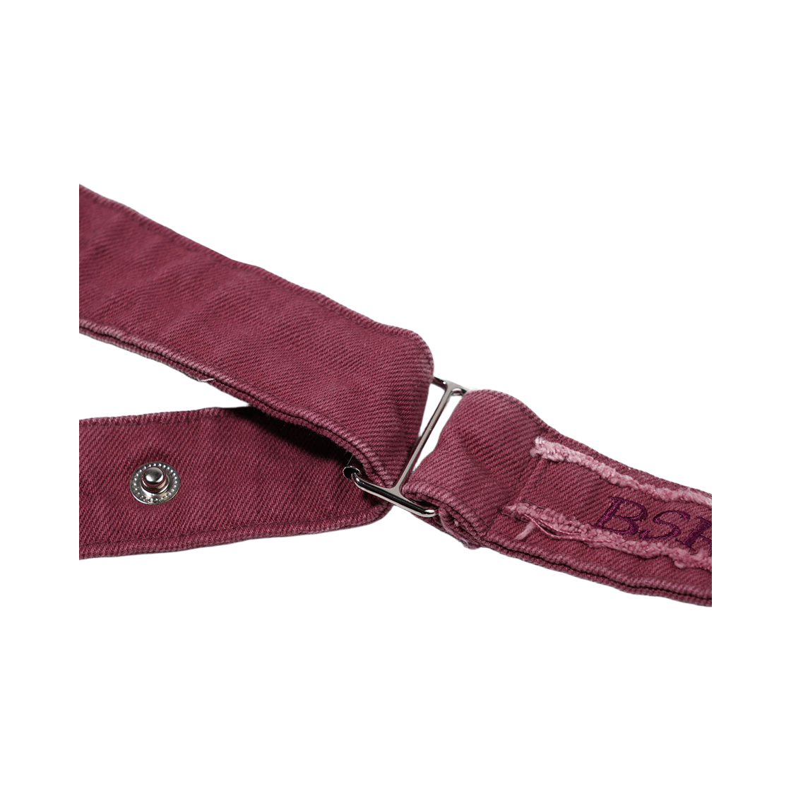 비에스래빗 로우 엣지 스냅 벨트 플럽(Bsrabbit Raw Edge Snap Belt Plum) - 5