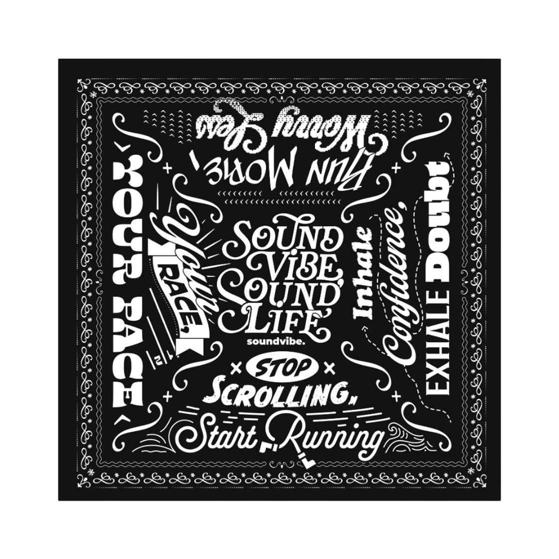 사운드바이브 러너스 반다나(soundvibe Runners Bandana) - 1