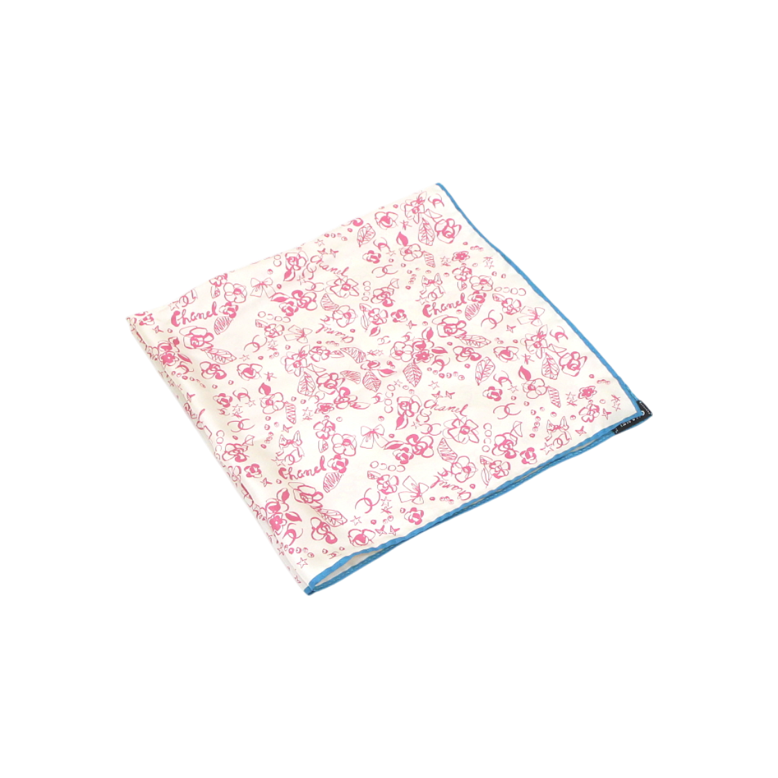 ITO5DFDHK9LO Chanel Camellia Multi-Print Square 70 Silk Scarf