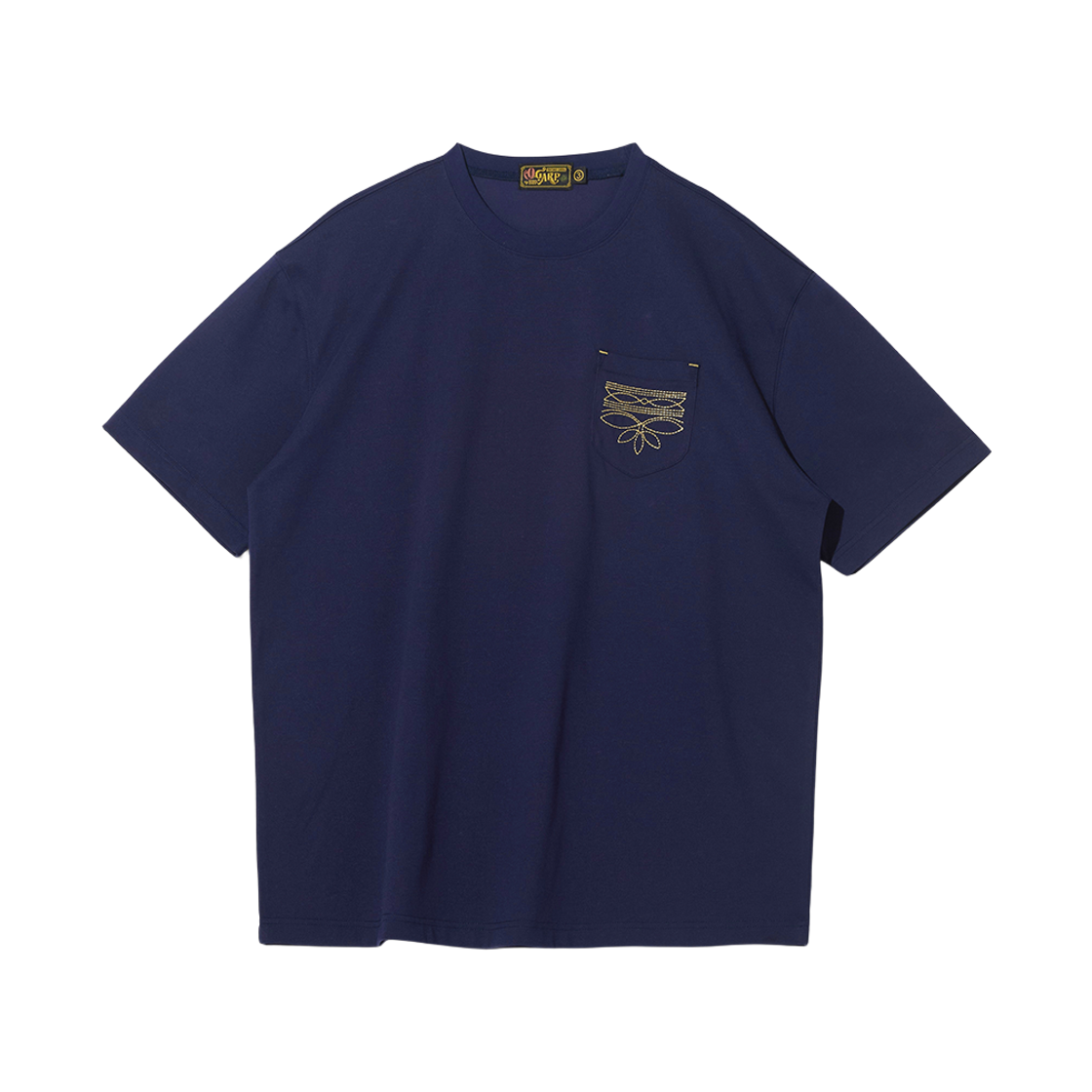 오가프 포켓 시그니처 티 네이비(Ogarp Pocket Signature Tee Navy)