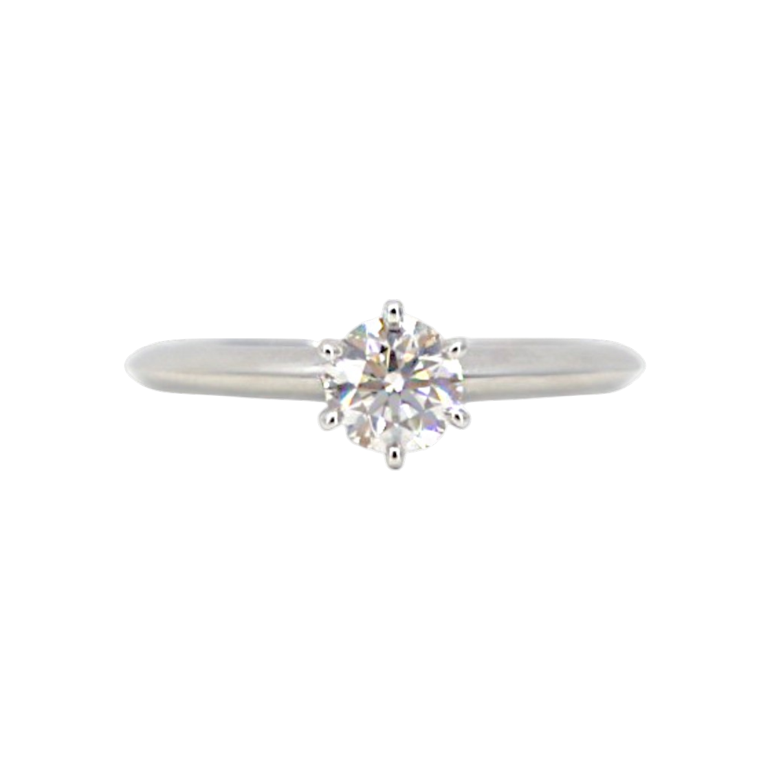 ITOBDO6H4KHF Tiffany & Co. Solitaire Diamond Ring 0.47CT Platinum