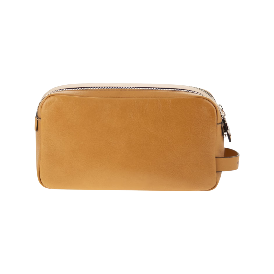 브루넬로 쿠치넬리 더블 지퍼 카우하이드 뷰티 케이스 내츄럴(Brunello Cucinelli Cowhide Beauty Case with Double Zipper Natural)