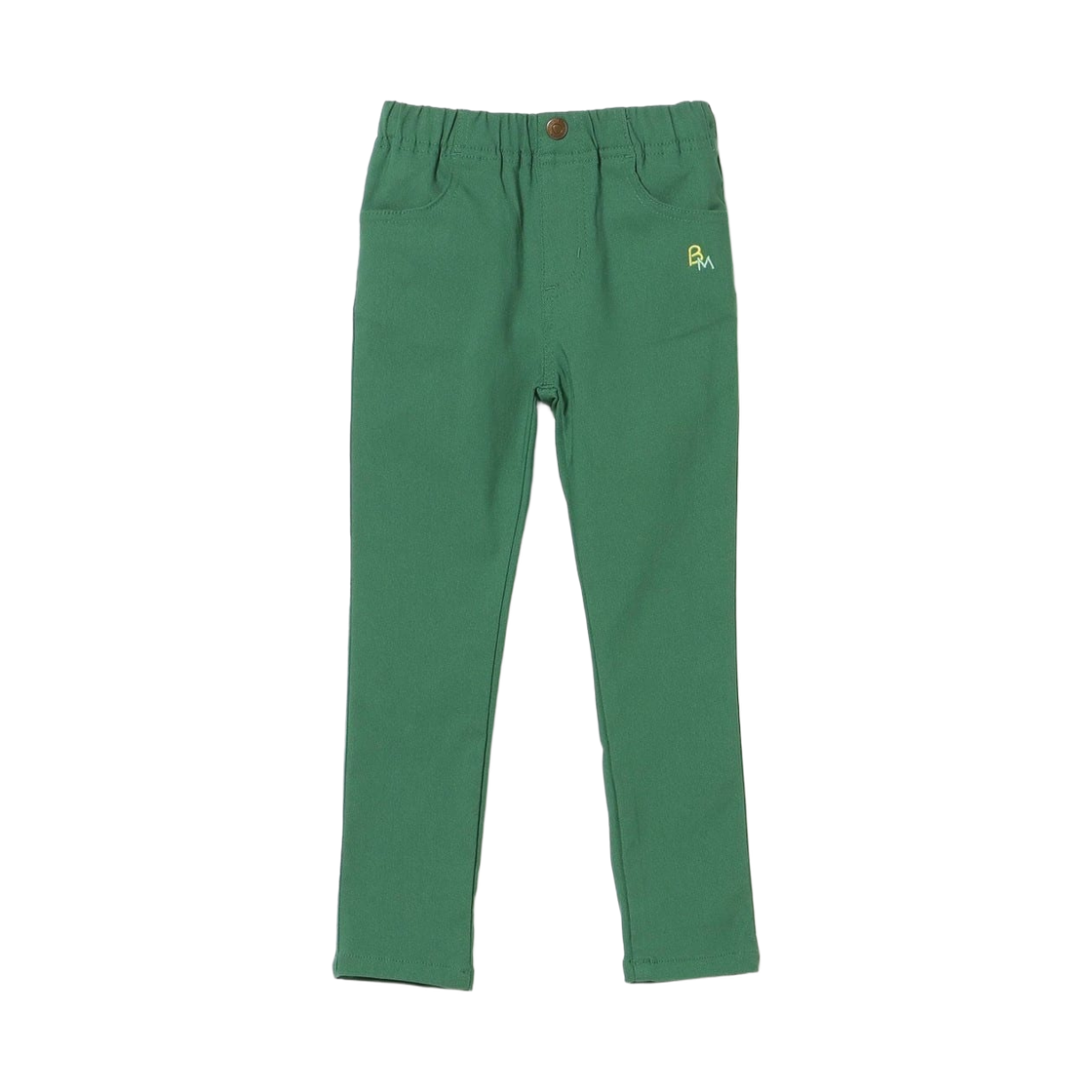 (키즈) 빔즈 미니 스트레치 컬러 팬츠 그린((Kids) Beams Mini Stretch Color Pants Green)