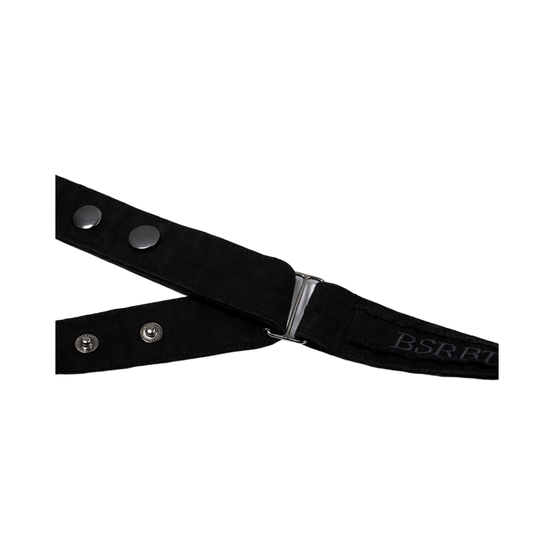 비에스래빗 로우 엣지 스냅 벨트 블랙(Bsrabbit Raw Edge Snap Belt Black) - 5