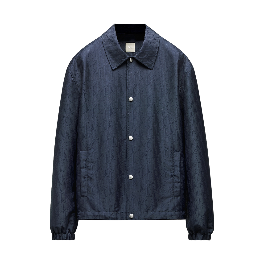 디올 테크니컬 자카드 오블리크 코치 자켓 네이비 블루(Dior Technical Jacquard Oblique Coach Jacket Navy Blue) - 1