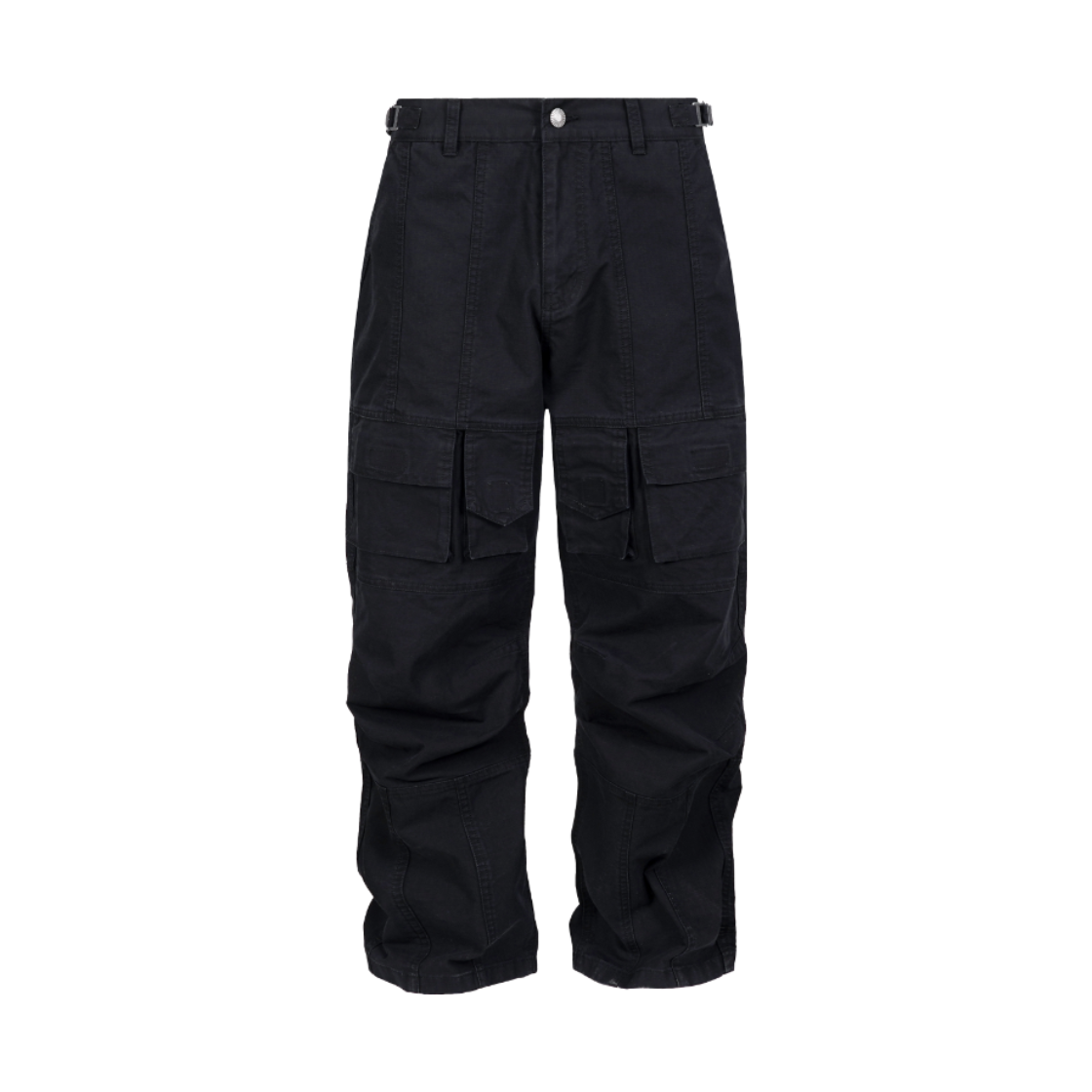 코너블레스 립스탑 레귤러 컴뱃 팬츠 블랙(Cornerbless Ripstop Regular Combat Pants Black)