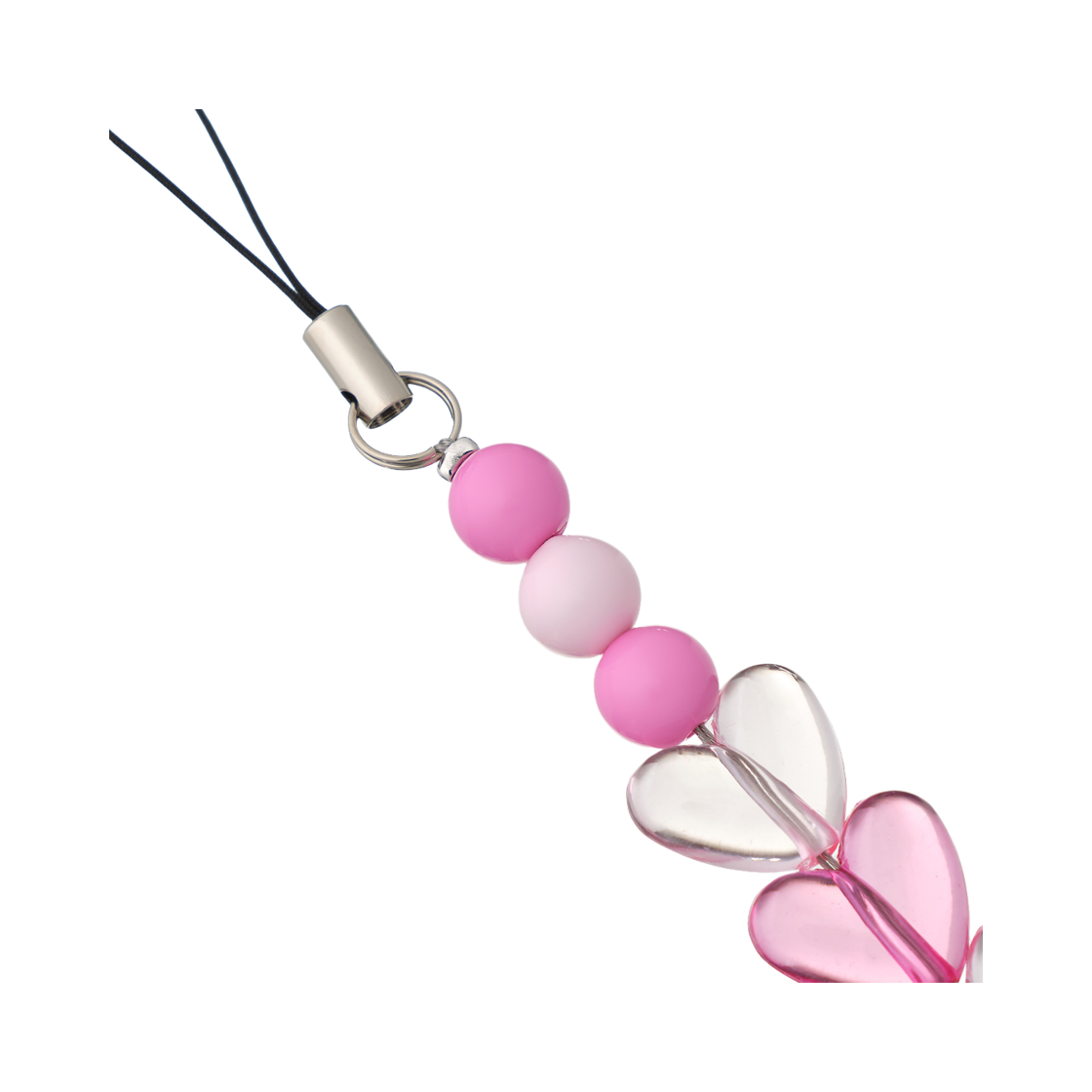 에스엘비에스 핑크 하트 비즈 스트랩(SLBS  Pink Heart Bead Strap) - 3