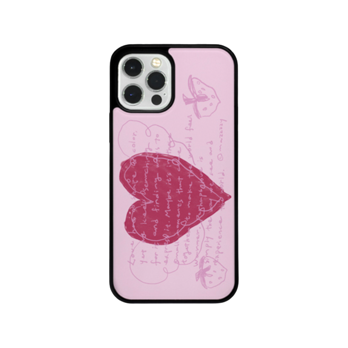 P0000BNY MAZZZZY MagSafe Shape of Love glass case