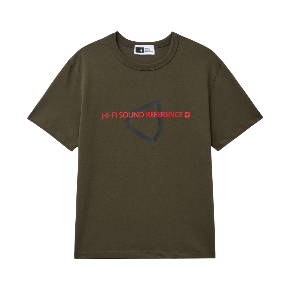 HFSR26SSUTS011KK Hifi Sound Reference Patina Sound System T-Shirts Khaki
