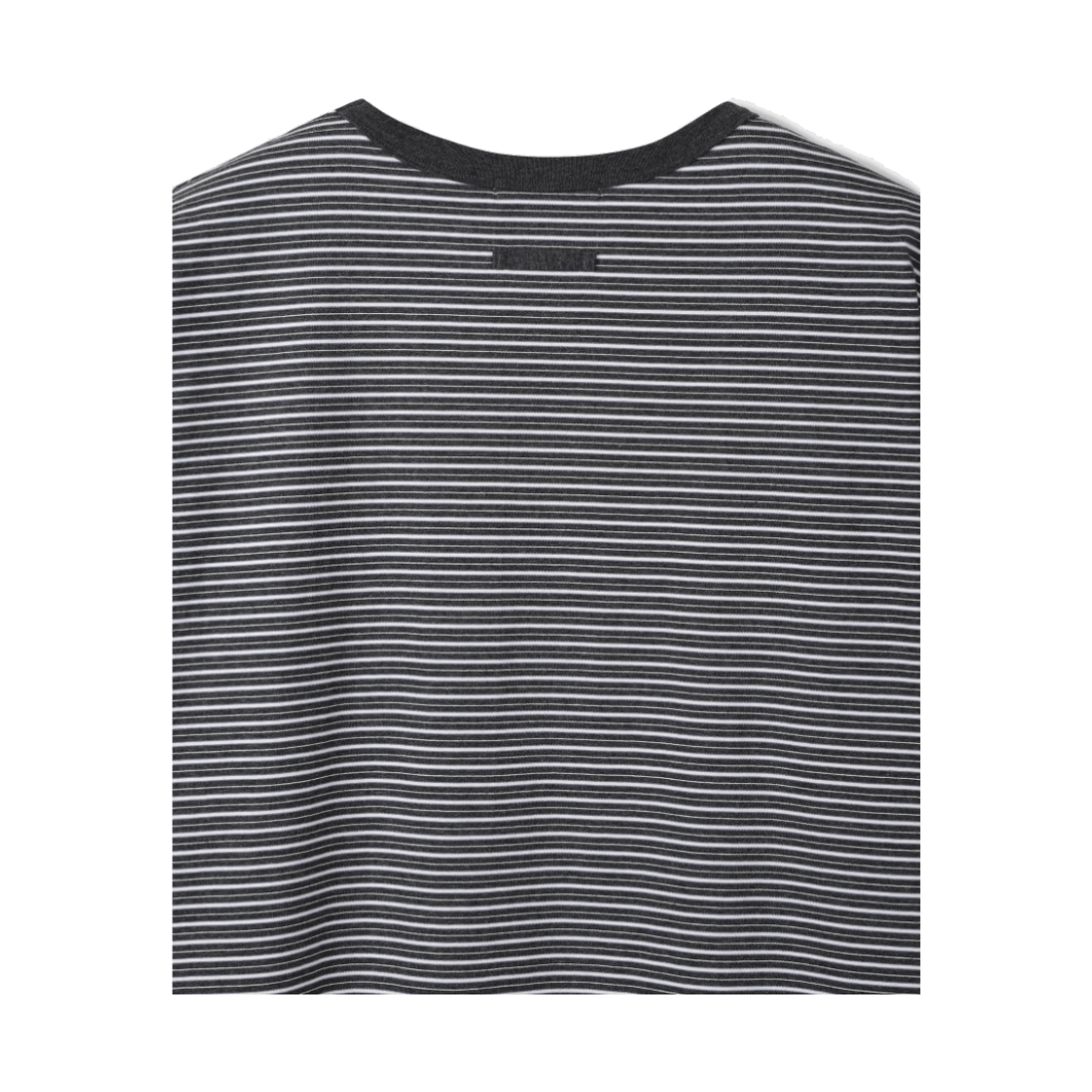 24/7 시리즈 USA 코튼 32수/2 멀티 스트라이프 티셔츠 차콜(24/7 series USA Cotton 32's/2 Multi Stripe Tee Charcoal) - 6