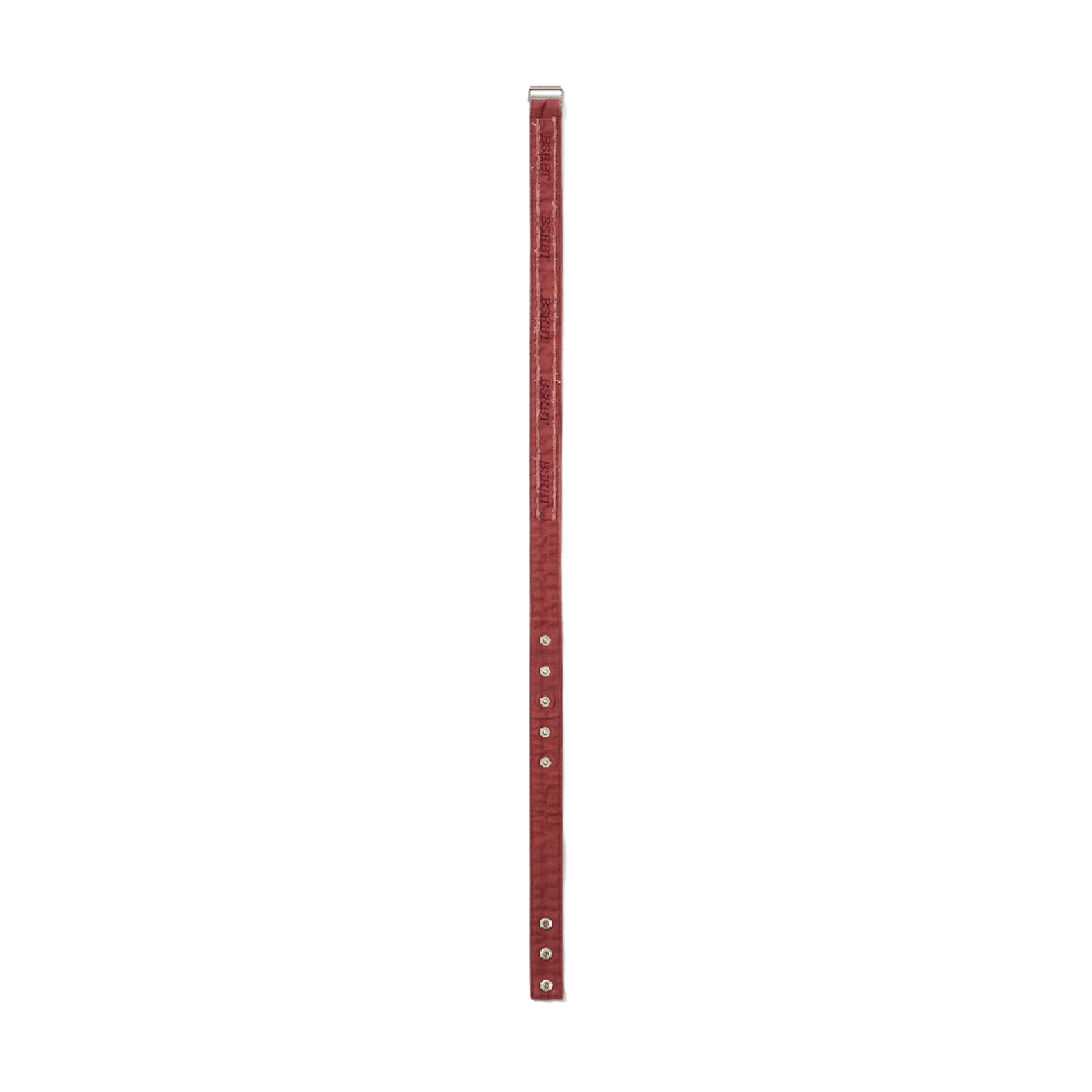 비에스래빗 로우 엣지 스냅 벨트 플럽(Bsrabbit Raw Edge Snap Belt Plum) - 2