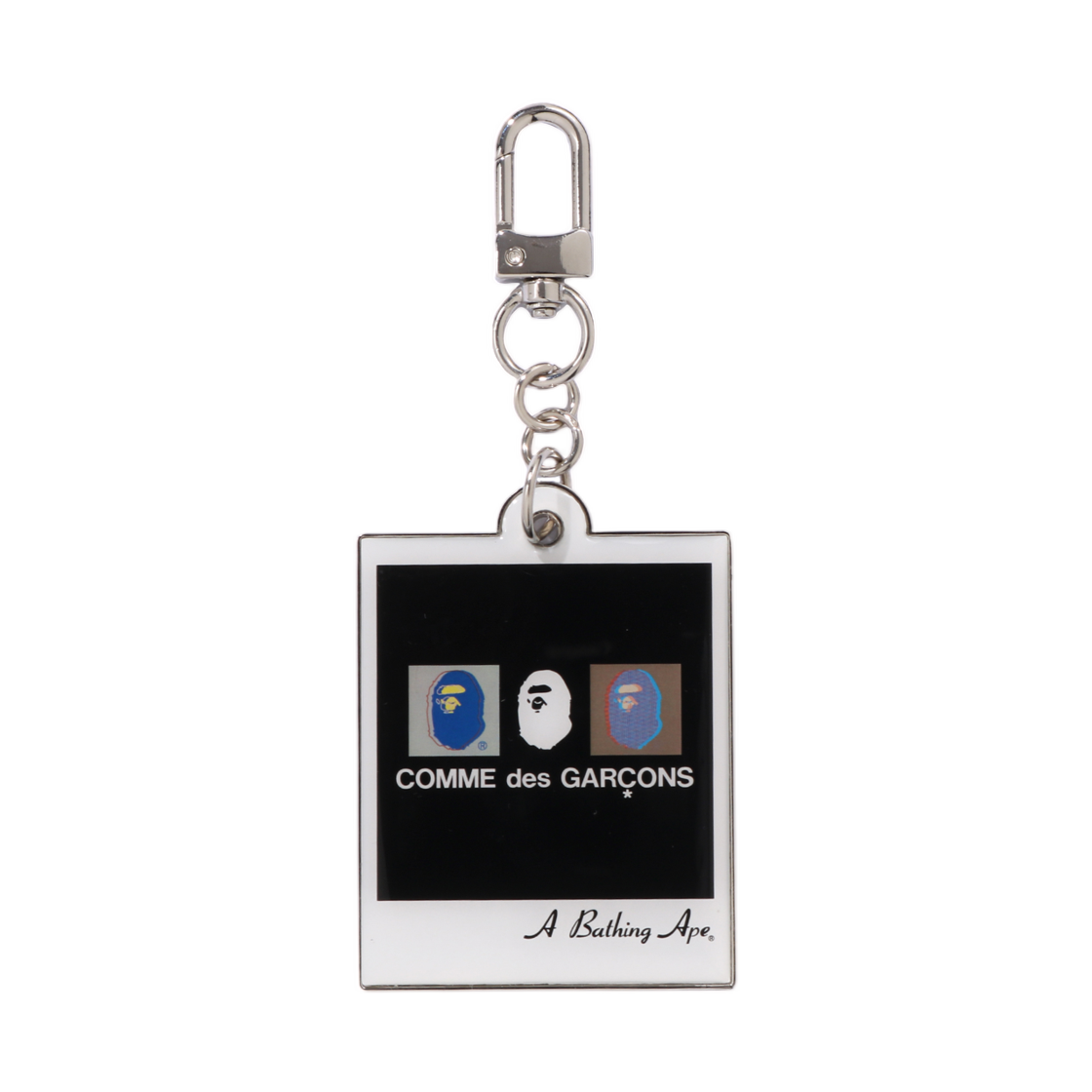 베이프 x 꼼데가르송 오사카 키체인 화이트(BAPE x Comme des Garcons Osaka Keychain White) - 1