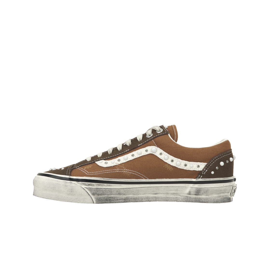 반스 LX 올드스쿨 36 펄라이즈드 빈티지 코코아 브라운(Vans LX Old Skool 36 Pearlized Vintage Cocoa Brown) - 3