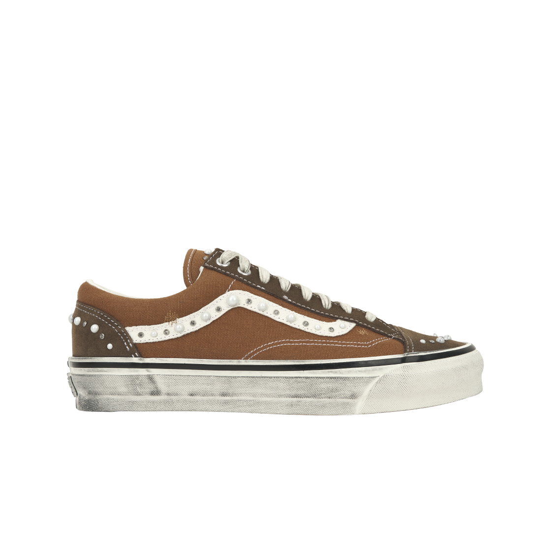 반스 LX 올드스쿨 36 펄라이즈드 빈티지 코코아 브라운(Vans LX Old Skool 36 Pearlized Vintage Cocoa Brown)