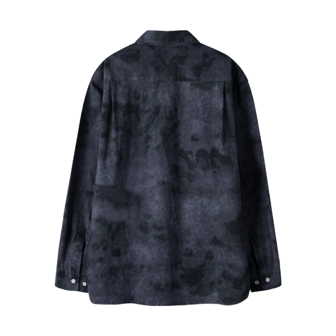 코너블레스 워시드 롱 슬리브 셔츠 네이비카모(Cornerbless Washed Long Sleeve Shirts Navy Camo) - 2