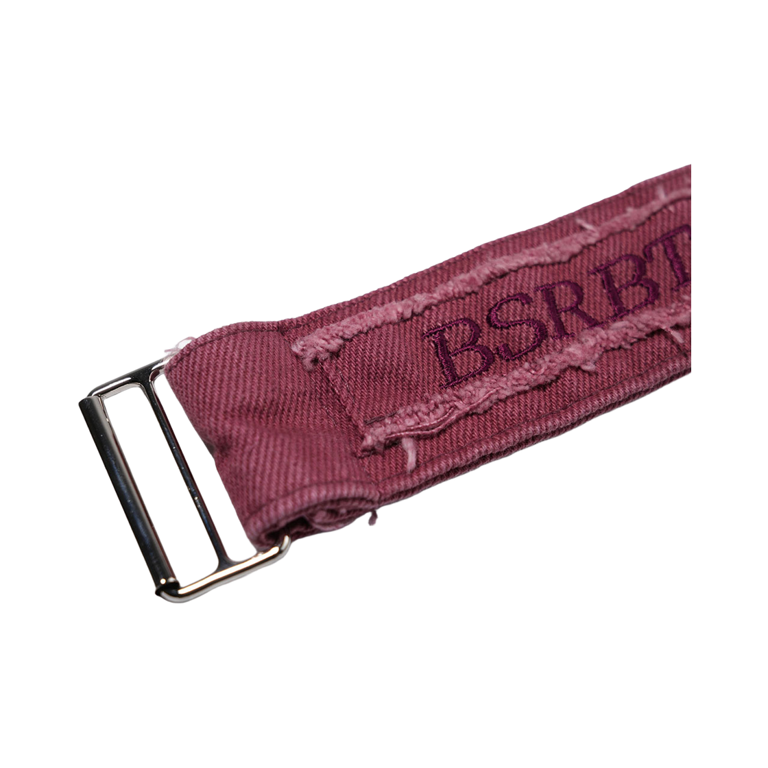 비에스래빗 로우 엣지 스냅 벨트 플럽(Bsrabbit Raw Edge Snap Belt Plum) - 3