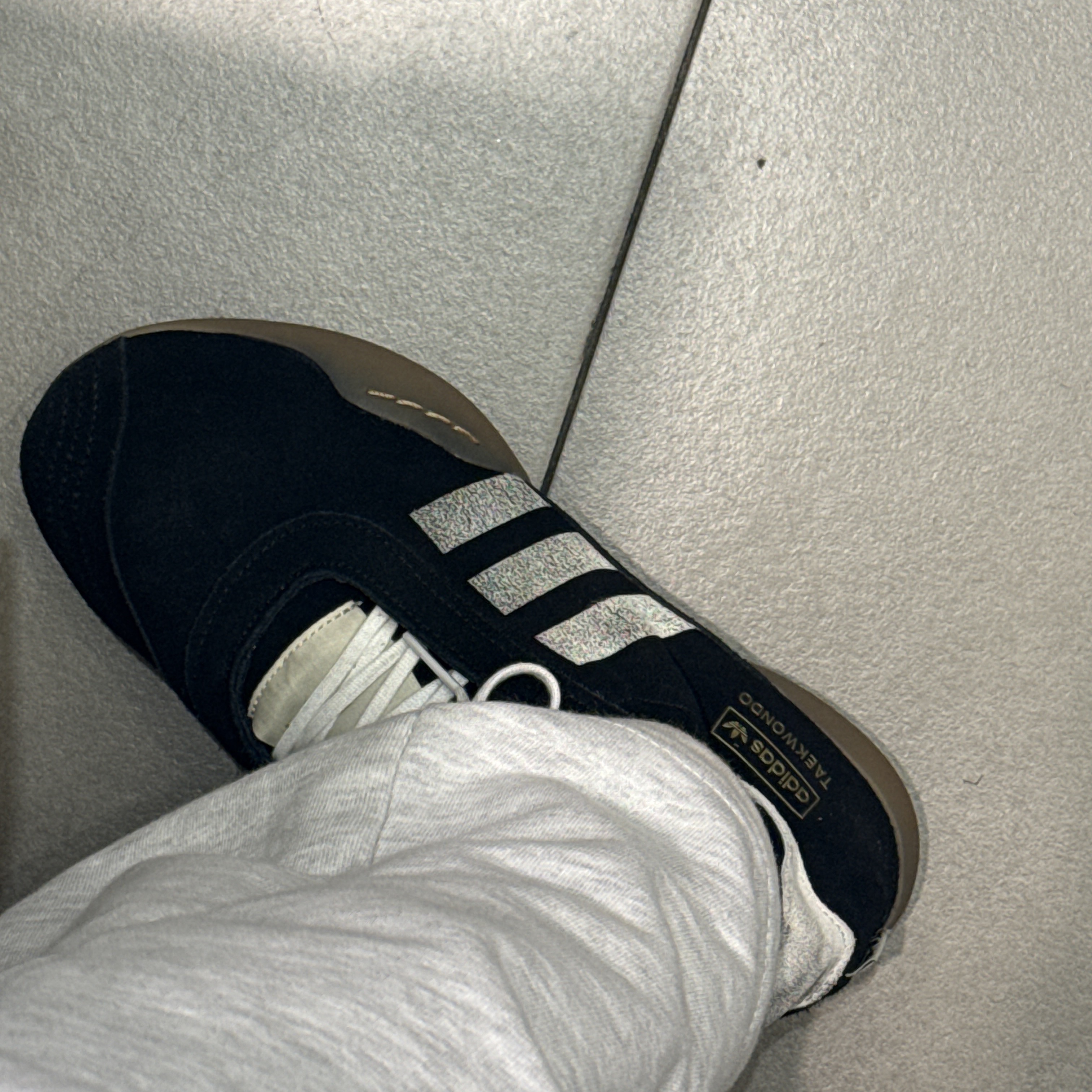 (W) Adidas x Song for the Mute Taekwondo Mei Core Black Cloud White 착용 스타일 - 2
