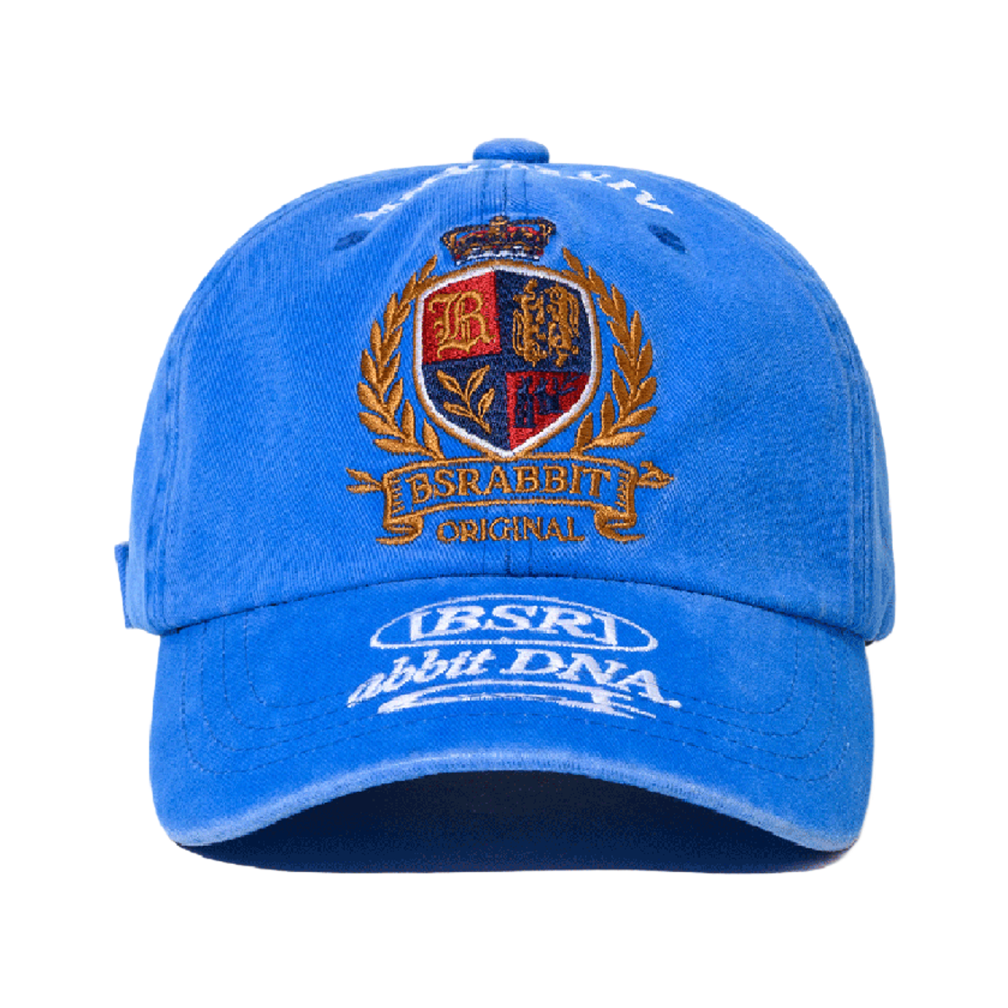 비에스래빗 레거시 크레스트 캡 블루(Bsrabbit Bsr Legacy Crest Cap Blue)
