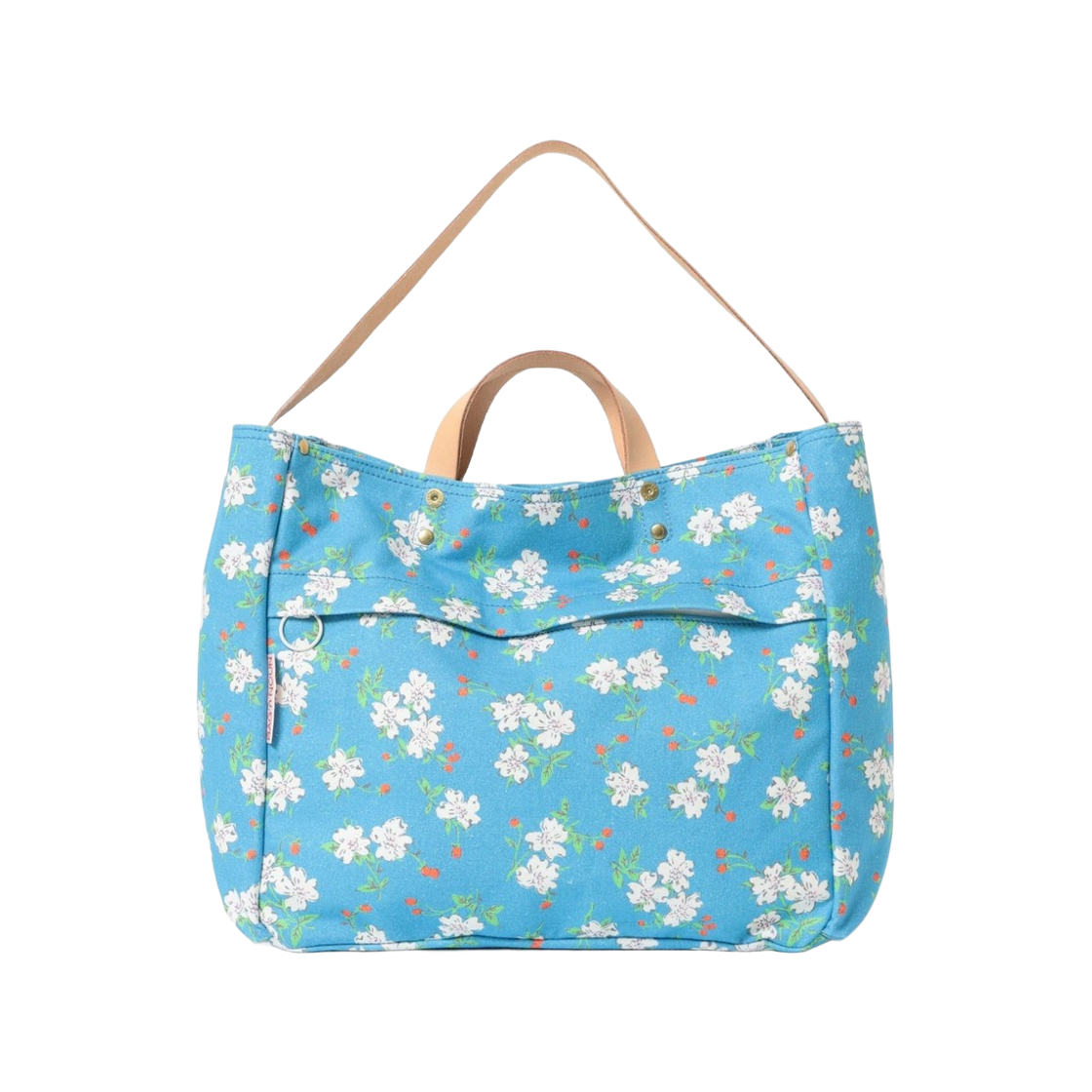 빔즈 보이 x 백앤나운 플라워 투웨이 토트백 블루(Beams Boy x BAG'n'NOUN Flower 2Way Tote Bag Blue) - 2