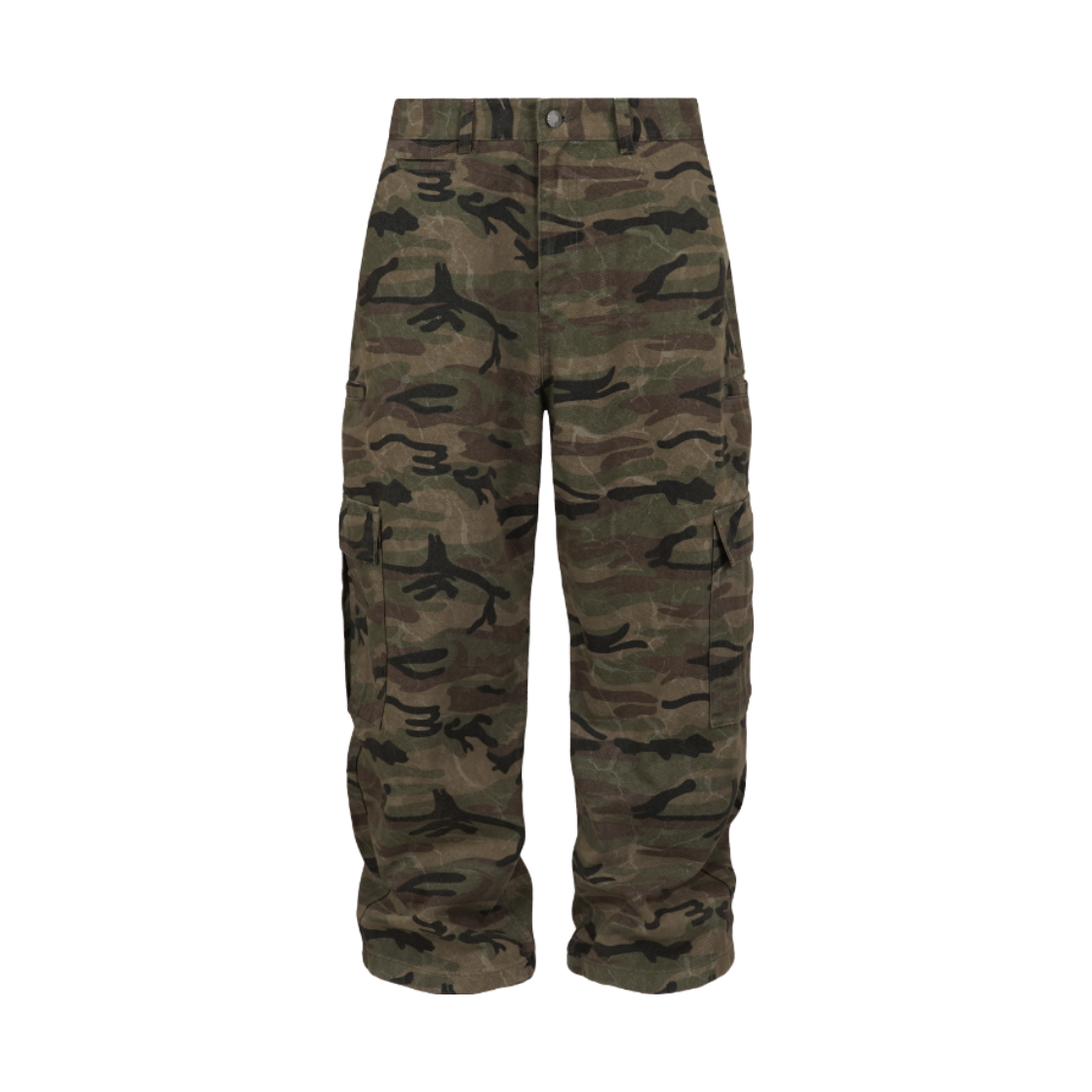 코너블레스 와이드 카고 팬츠 카모(Cornerbless Wide Cargo Pants Camo)
