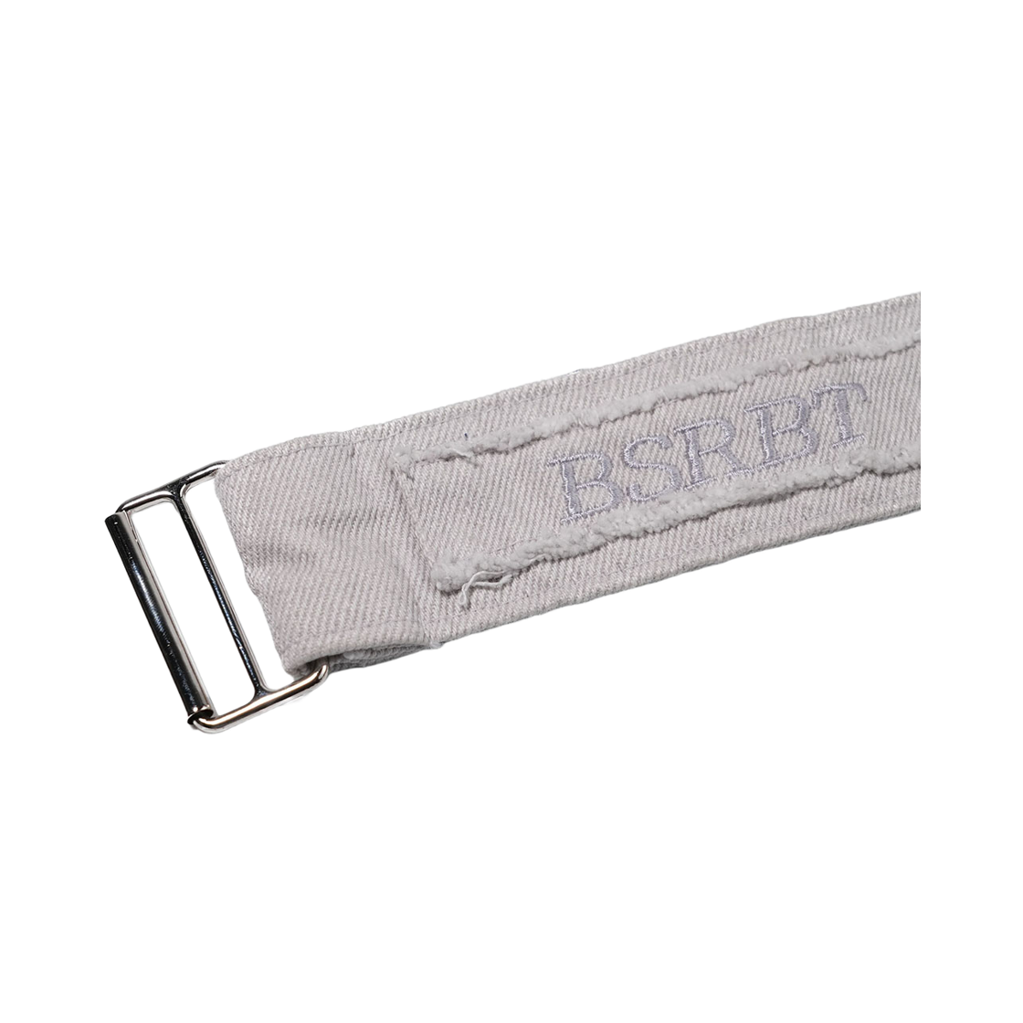 비에스래빗 로우 엣지 스냅 벨트 화이트(Bsrabbit Raw Edge Snap Belt White) - 3