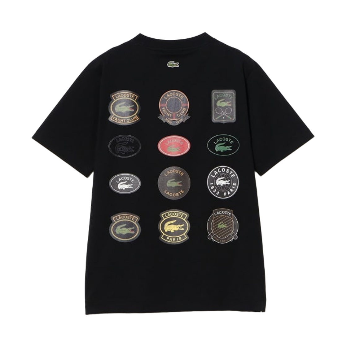 빔즈 x 라코스테 아카이브 뱃지 티셔츠 느와르(Beams x Lacoste Archive Badge T-Shirt Noir) - 2