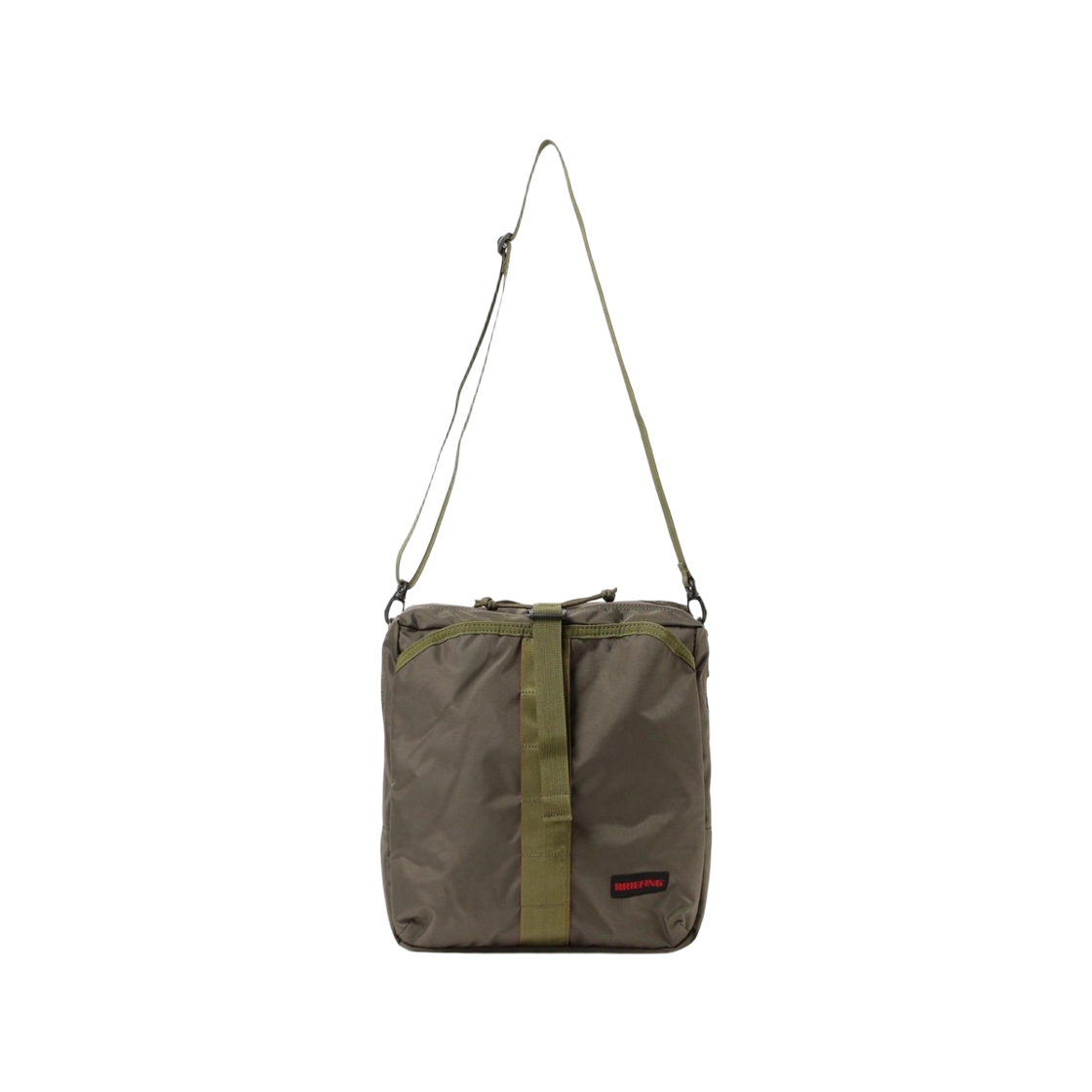 빔즈 보이 x 브리핑 밀리터리 키트 백 올리브(Beams Boy x Briefing Military Kit Bag Olive)