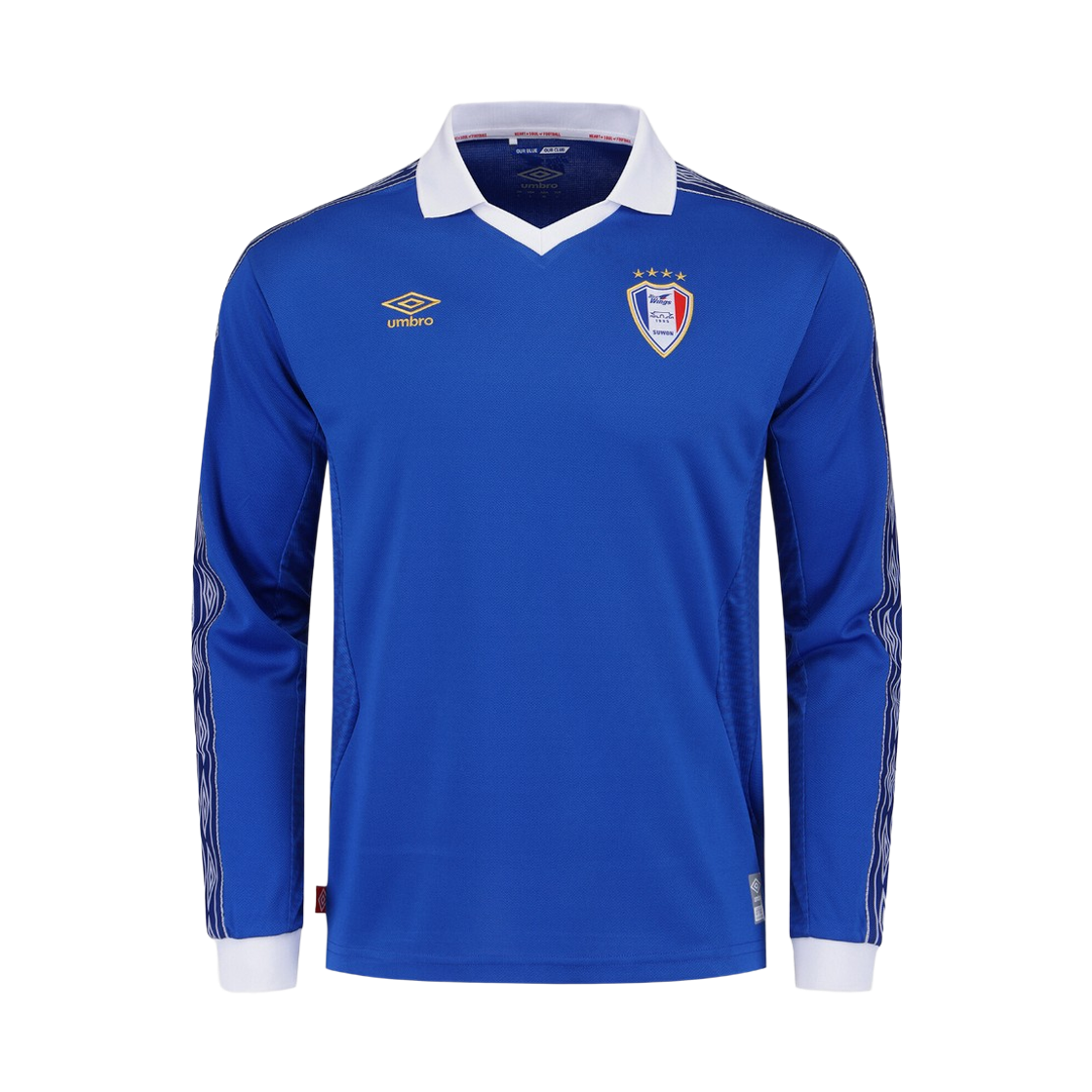 엄브로 수원 삼성 레전드 매치 스페셜 롱슬리브 저지 블루 (논 마킹 버전)(Umbro Suwon Samsung Legend Match Special Long Sleeve Jersey Blue (Non Marking Ver.))