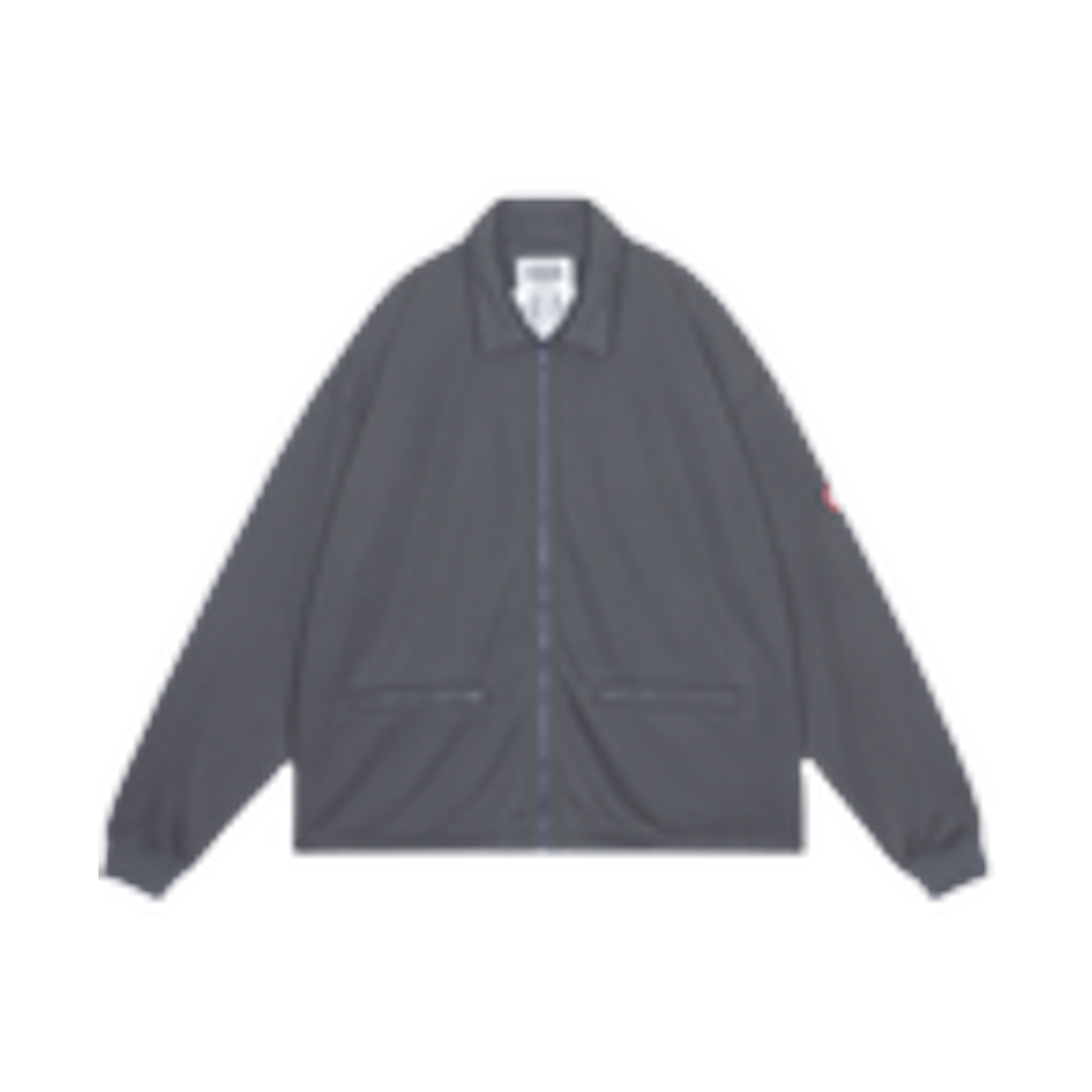 카브엠트 PE 저지 칼라드 집업 차콜 - 26SS(Cav Empt PE Jersey Collared Zip Up Charcoal - 26SS)
