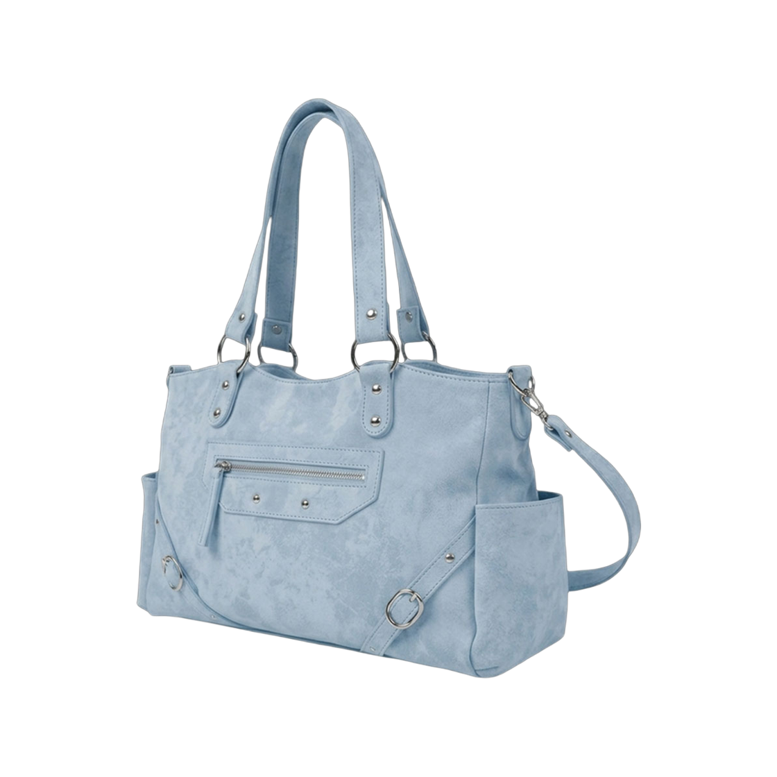 아노에틱 스터드 링백 스카이블루(Anoetic Stud Ring Bag Sky Blue) - 2
