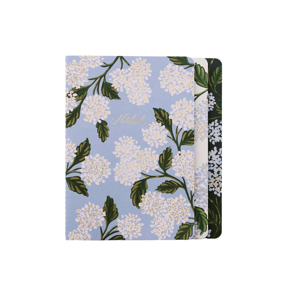 라이플페이퍼 Hydrangea 스티치 노트북 세트(Hydrangea Stitched Notebook Set)