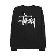 Stussy Basic Stussy LS T-Shirt Black 2022