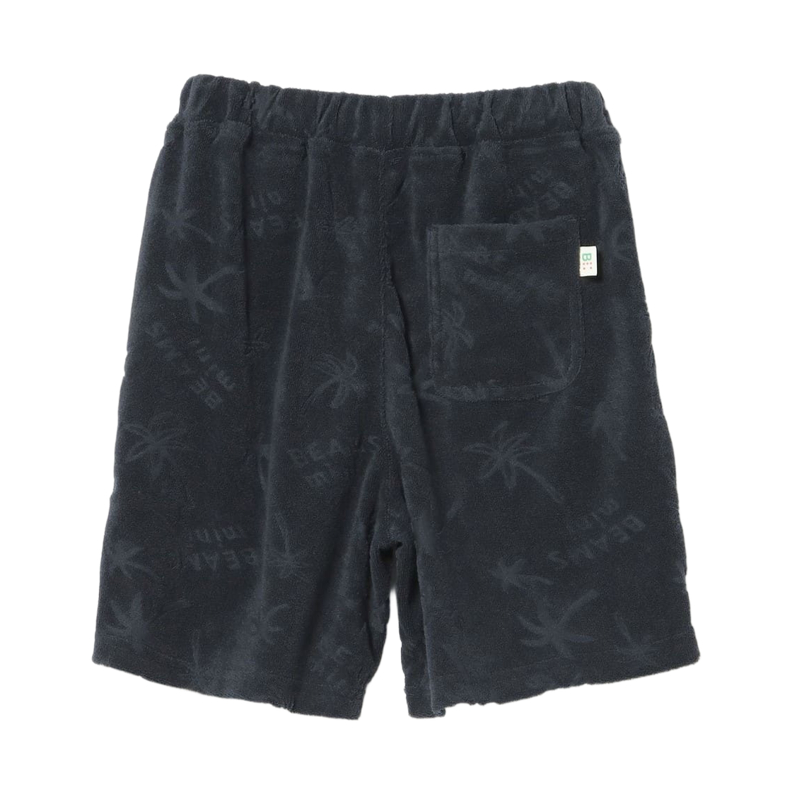 (키즈) 빔즈 미니 올 오버 프린트 파일 쇼츠 네이비((Kids) Beams Mini All Over Print Pile Shorts Navy) - 2