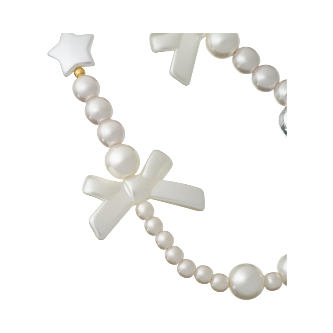 에스엘비에스 리본 펄 비즈 스트랩(SLBS  Ribbon Pearl Bead Strap) - 2