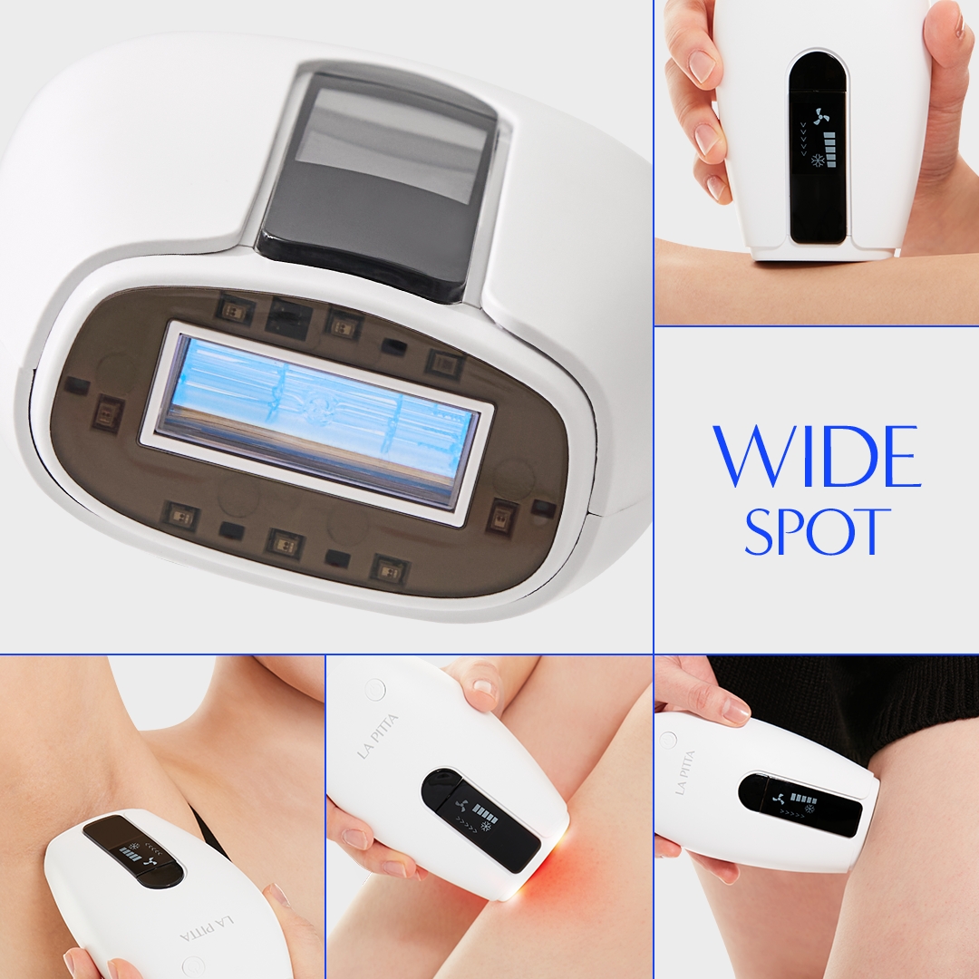 LA PITTA Sapphire Cooling IPL Dual Hair Removal Medical Device 착용 스타일