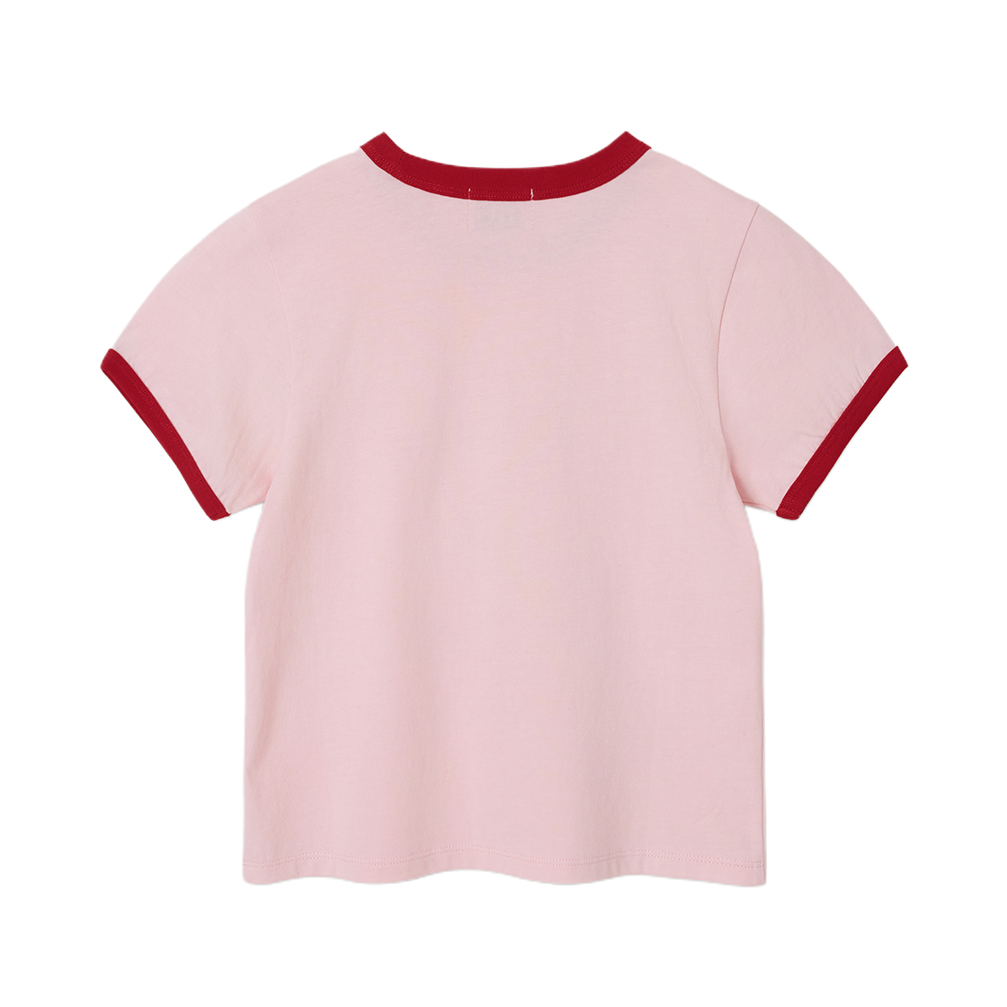 세터 x 몬치치 키즈 링거 반팔 티셔츠 핑크(SATUR x Monchhichi K Ringer T-Shirt Pink) - 2