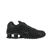 (W) Nike Shox R4 Black Dark Smoke Grey