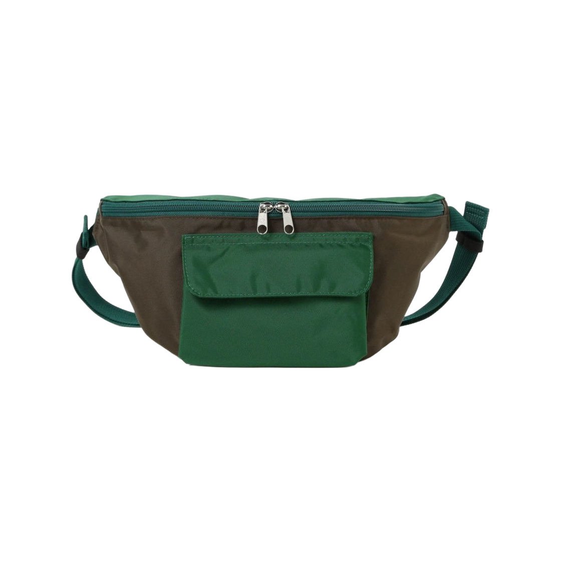 빔즈 보이 웨이스트백 그린 브라운(Beams Boy Waist Bag Green Brown)