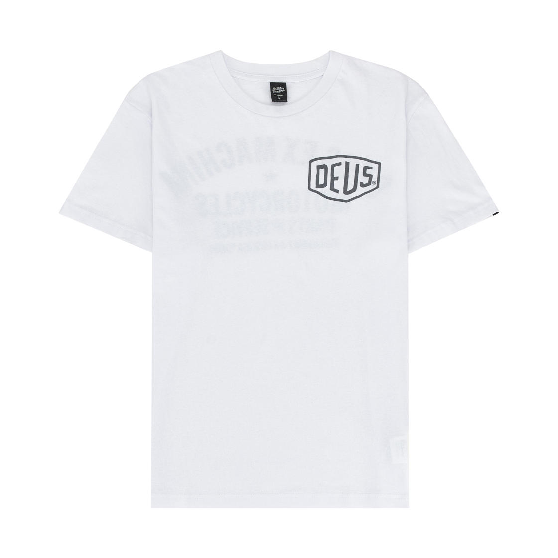 데우스 엑스 마키나 도쿄 아사쿠사 어드레스 티셔츠 화이트(Deus Ex Machina Tokyo Asakusa Address T-Shirt White) - 2