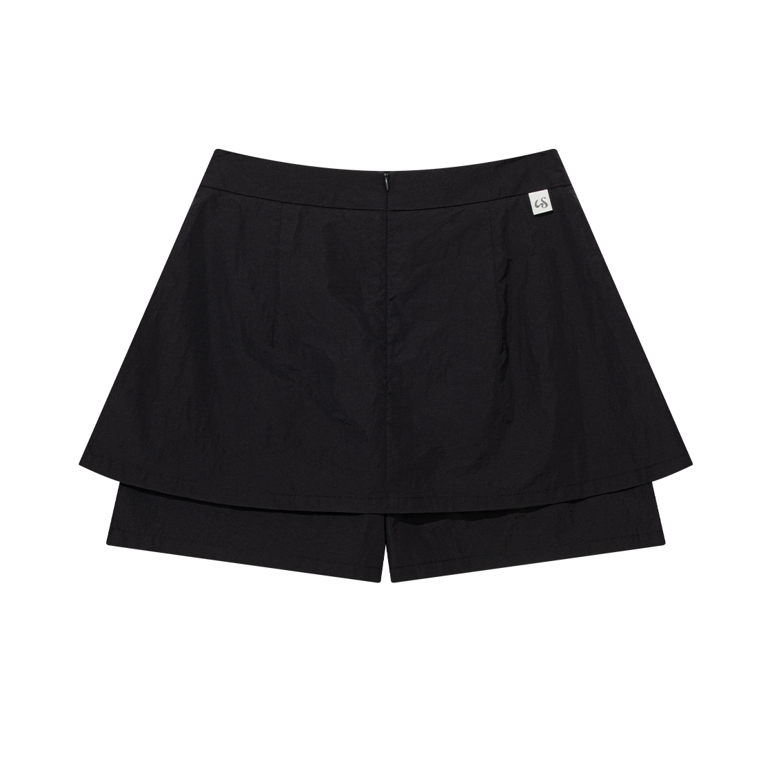 어글리쉐도우 자이언트 리본 스커트 팬츠 블랙(UGLYSHADOW Giant Ribbon Skirt Pants Black) - 2