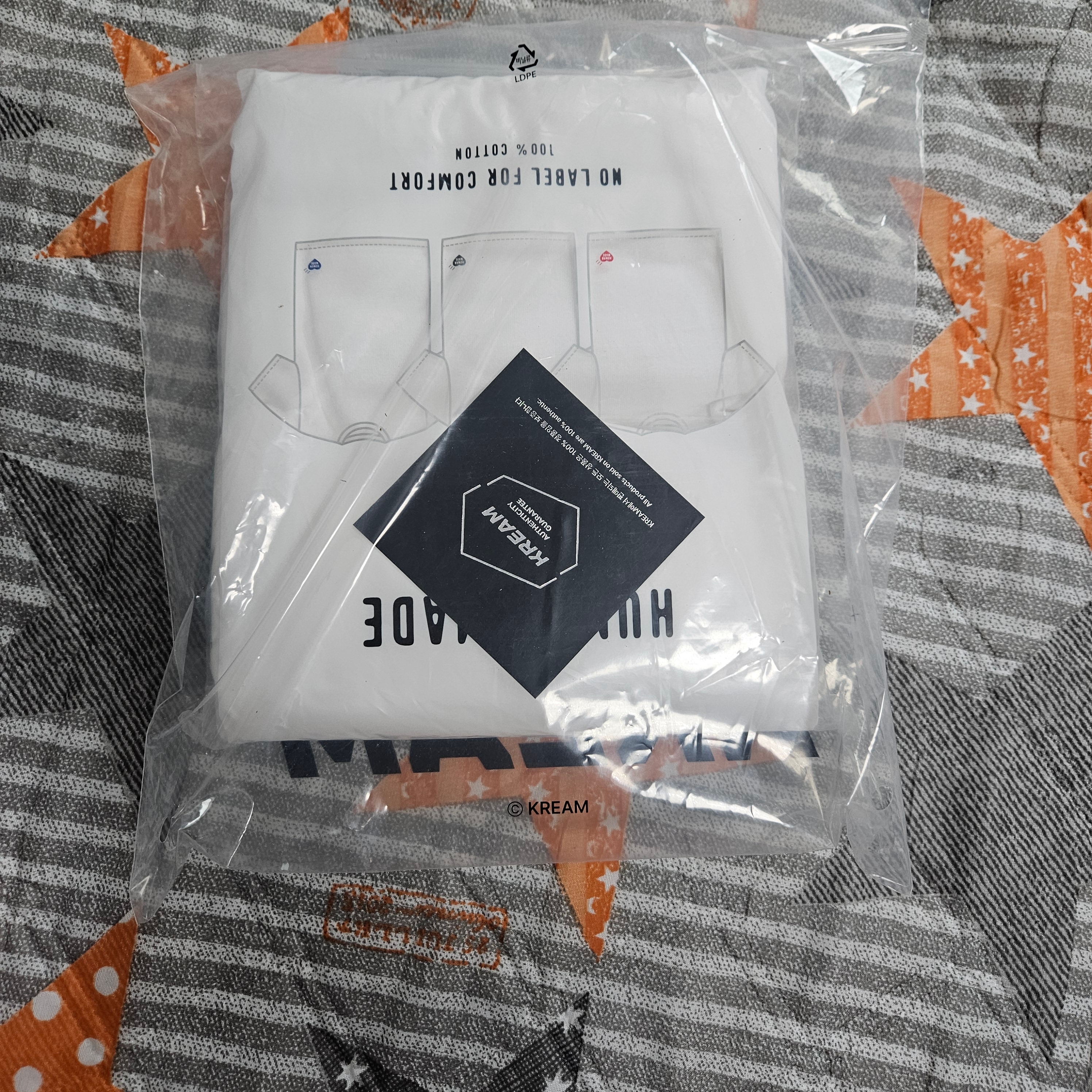 Human Made T-Shirts White (3 Pack) 착용 스타일