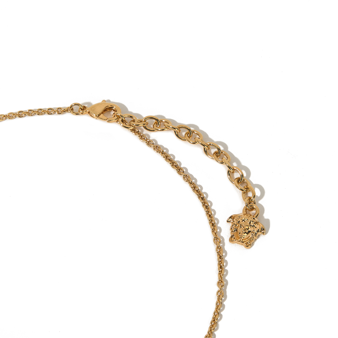 베르사체 에나멜 메두사 네클리스 블랙 골드(Versace Enamel Medusa Necklace Black Gold) - 3