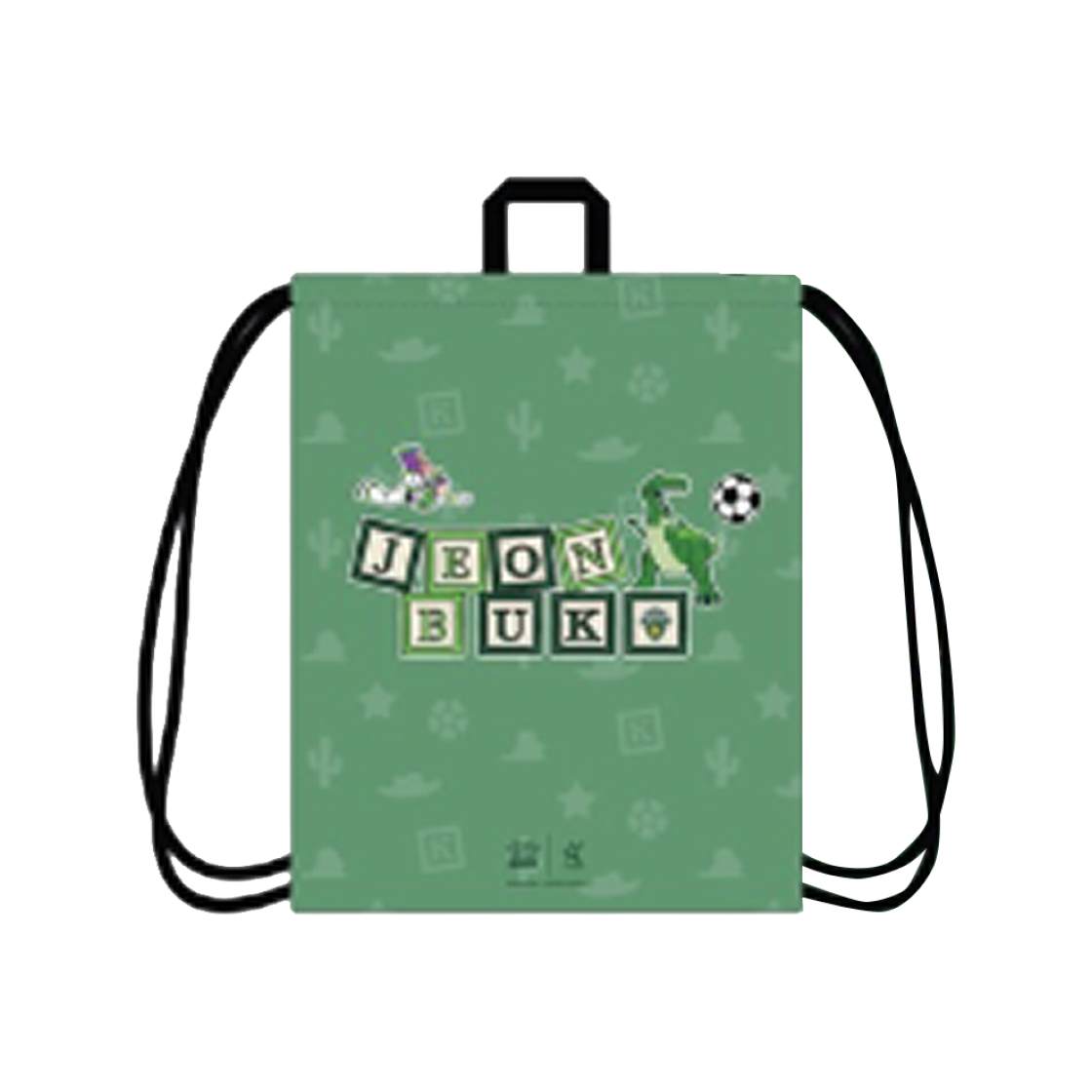 K 리그 x 토이 스토리 짐색 전북 현대 모터스 그린(K League x Toy Story Gym Sack Jeonbuk Hyundai Motors Green)