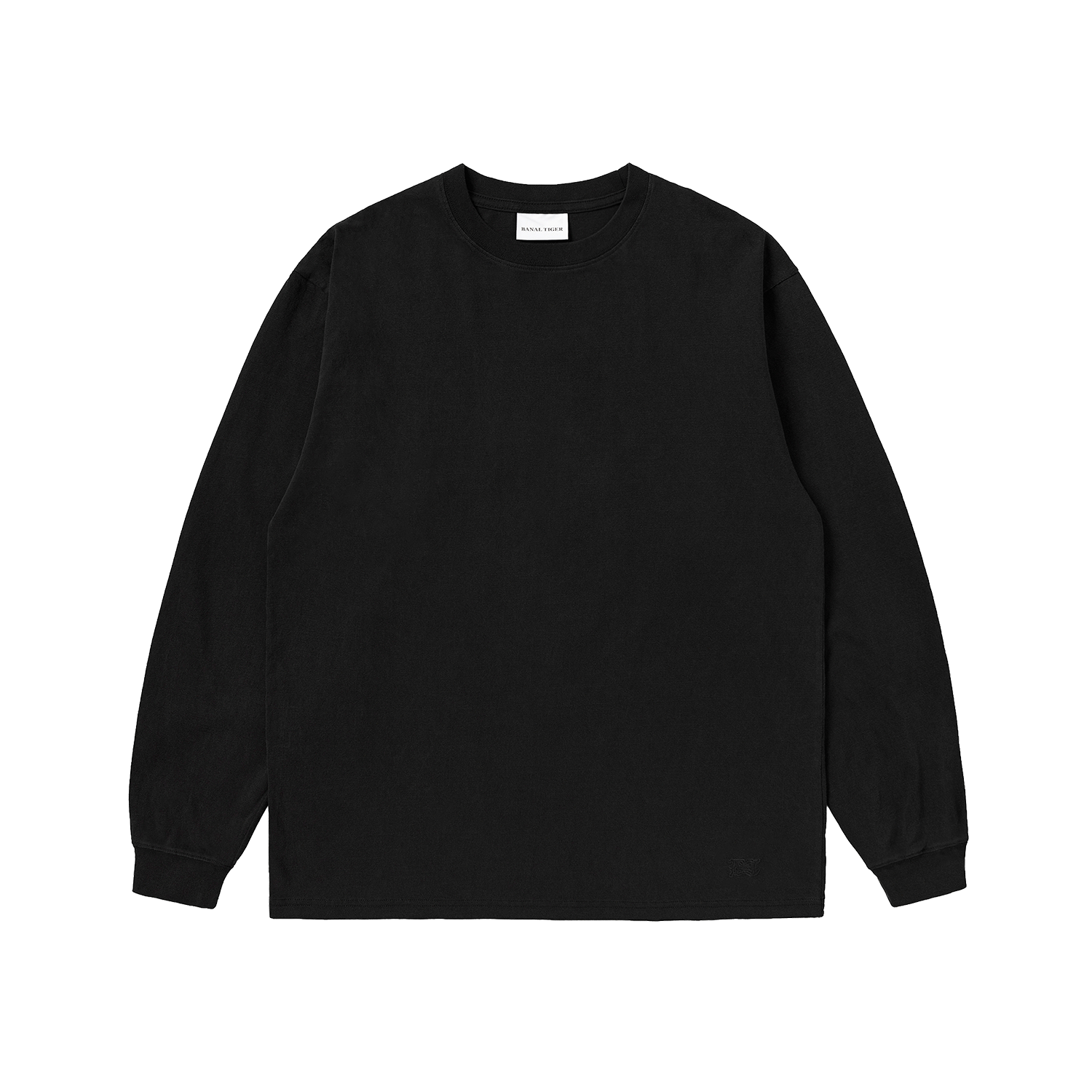 [KREAM 단독] 버날 타이거 NE 롱슬리브 티 블랙([KREAM 단독] BANAL TIGER Ne L/S Tee Black)