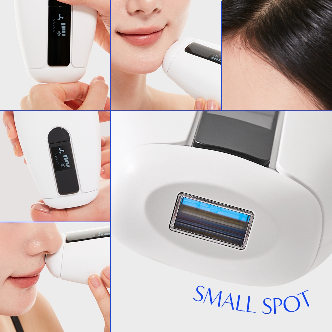 LA PITTA Sapphire Cooling IPL Dual Hair Removal Medical Device 착용 스타일