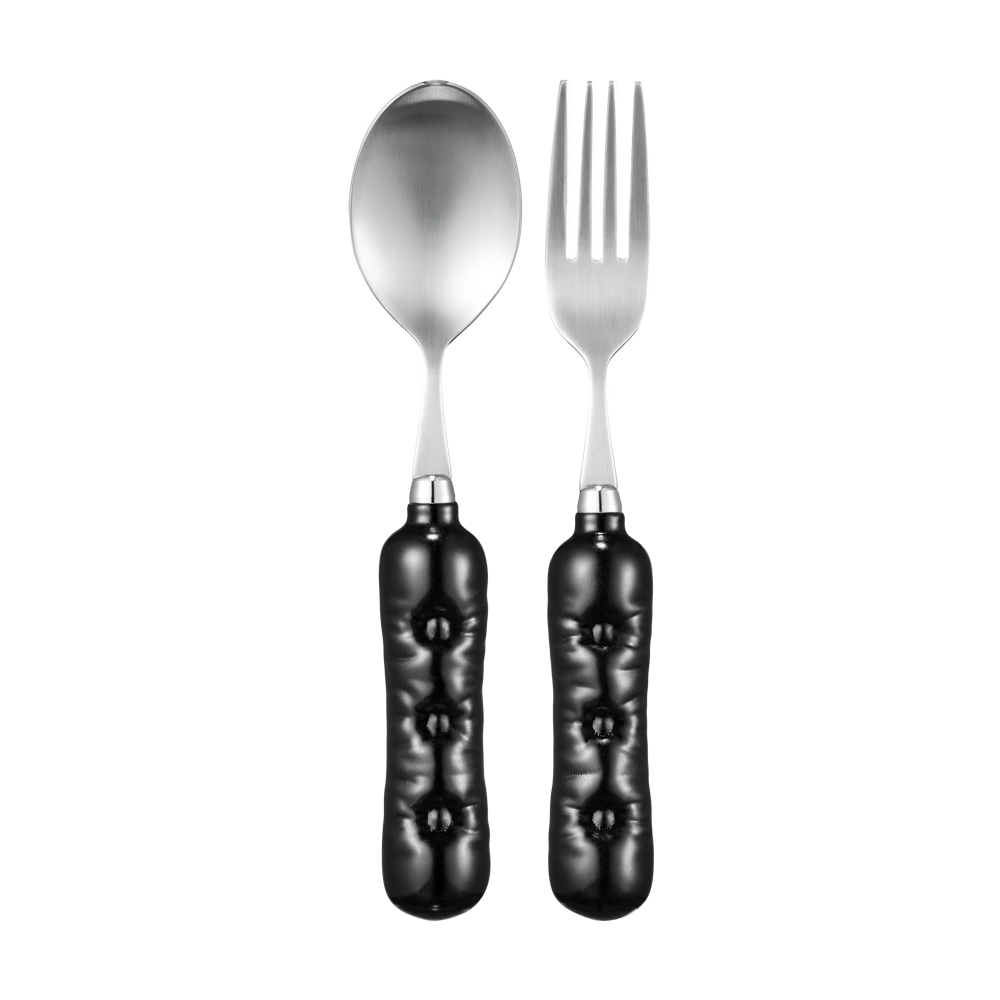 리이제 쿠션 커트러리 세트 매트 블랙(LEEJAE Cushion Cutlery Set Matte Black)