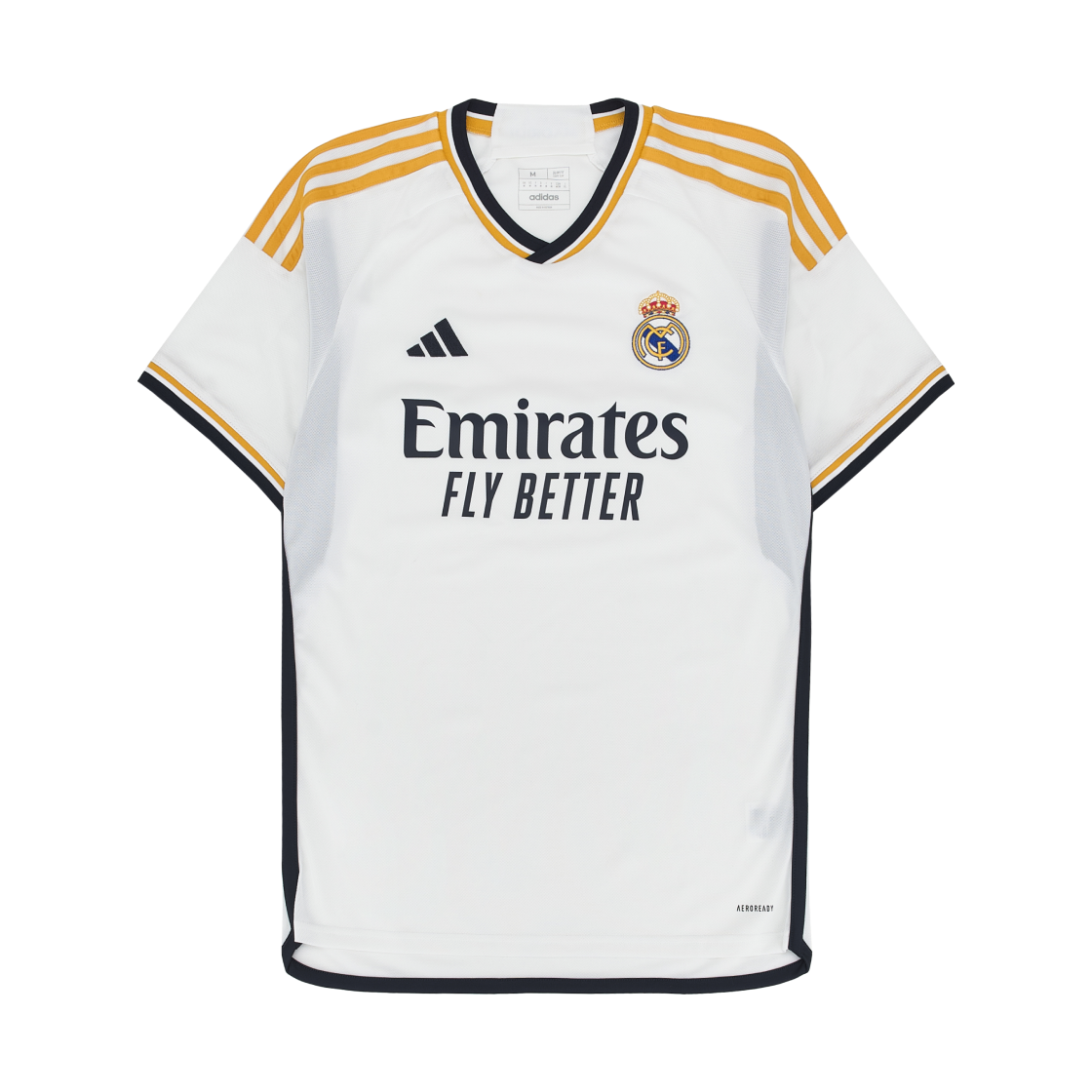 아디다스 레알 마드리드 2023/24 홈 저지 화이트 - KR 사이즈 (논 마킹 버전)(Adidas Real Madrid 2023/24 Home Jersey White - KR Sizing (Non Marking Ver.)) - 1