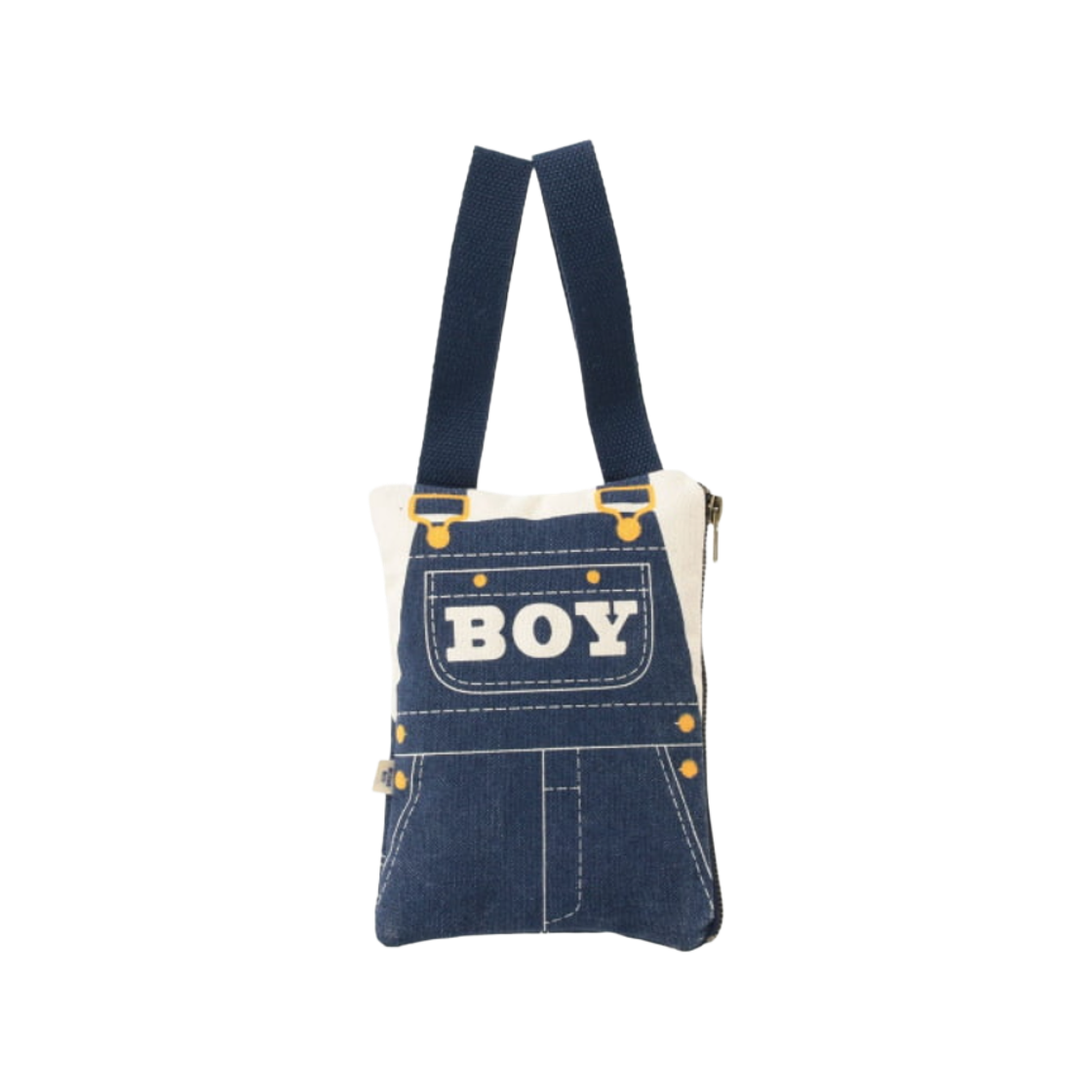 빔즈 보이 오버올 프린트 파우치 오프 화이트(Beams Boy Overall Print Pouch Off White)