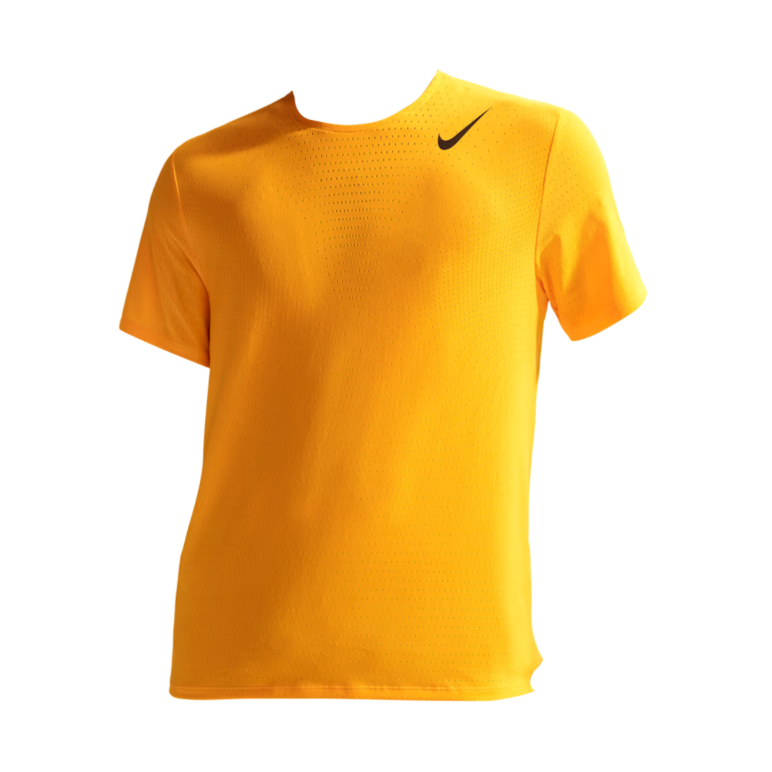 HJ3378-845 Nike Aeroswift Dri-Fit ADV Short Sleeve Running Top Laser Orange Black - Asia