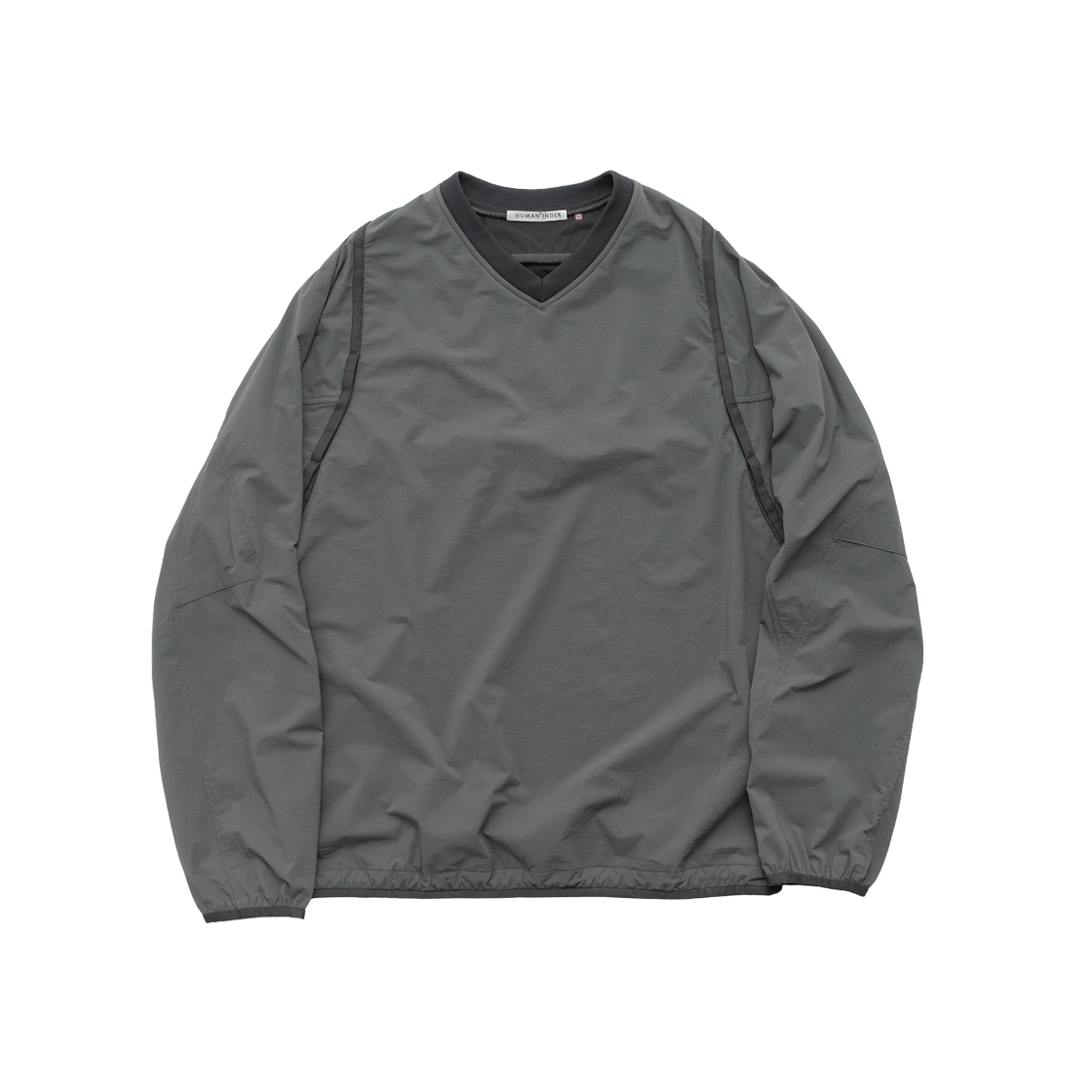 폴리테루 휴먼인덱스 휴먼 벤틸 풀오버 차콜(Polyteru Human Index Human Ventile Pull Over Charcoal)